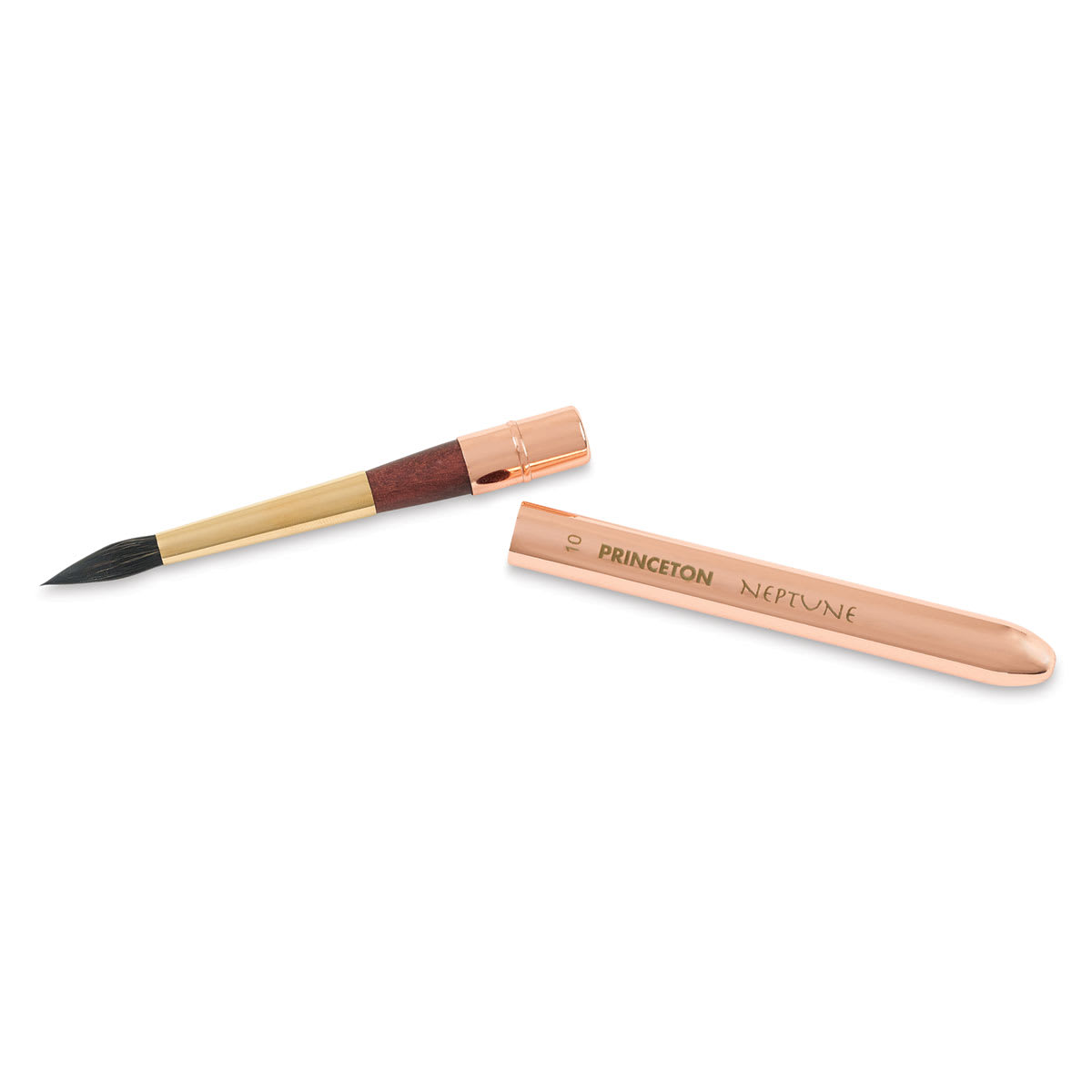 Princeton Neptune Series 4750 Synthetic Squirrel Brush - Travel Round, Size 10