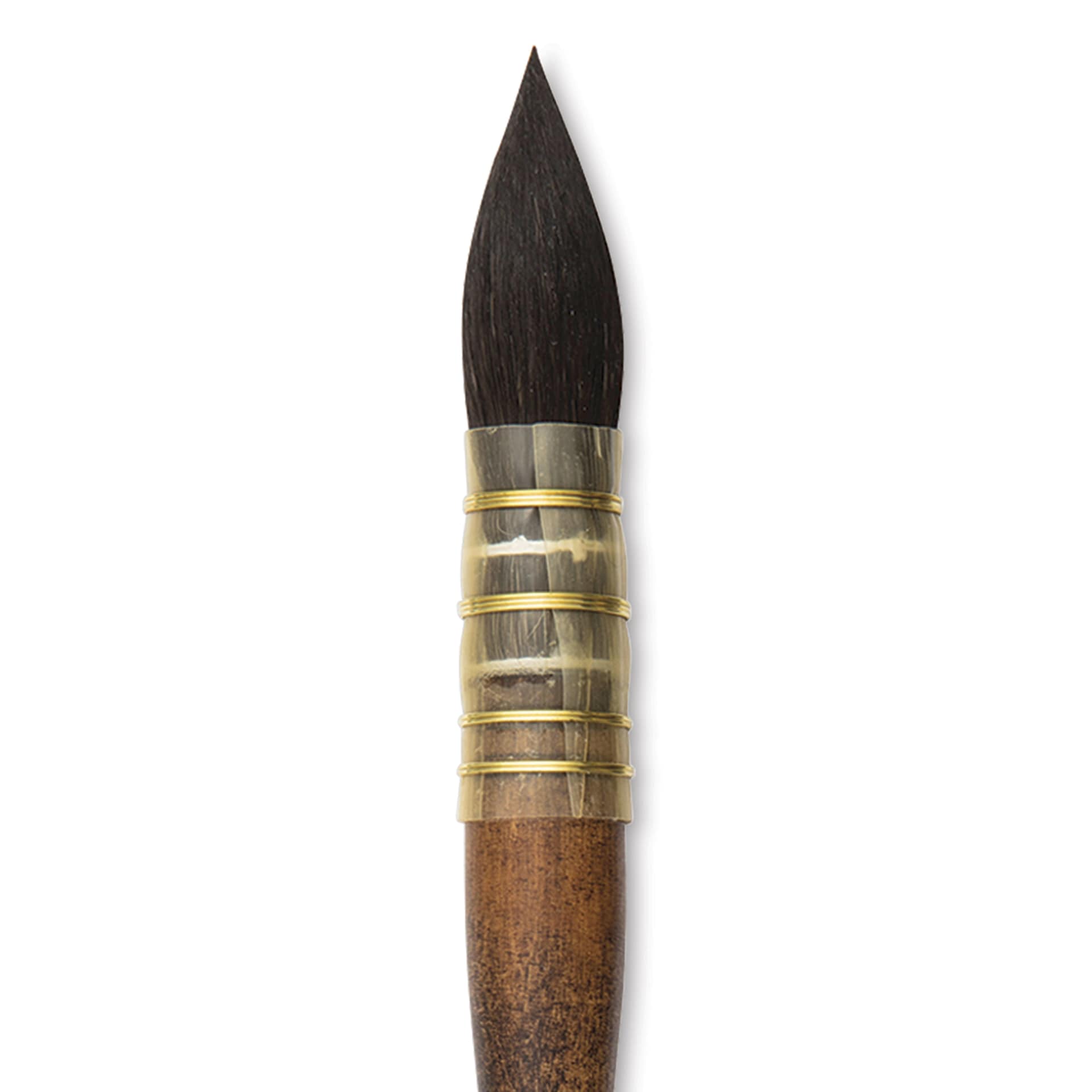 Isabey Vintage Siberian Blue Squirrel Brush - Quill Mop, Size 8