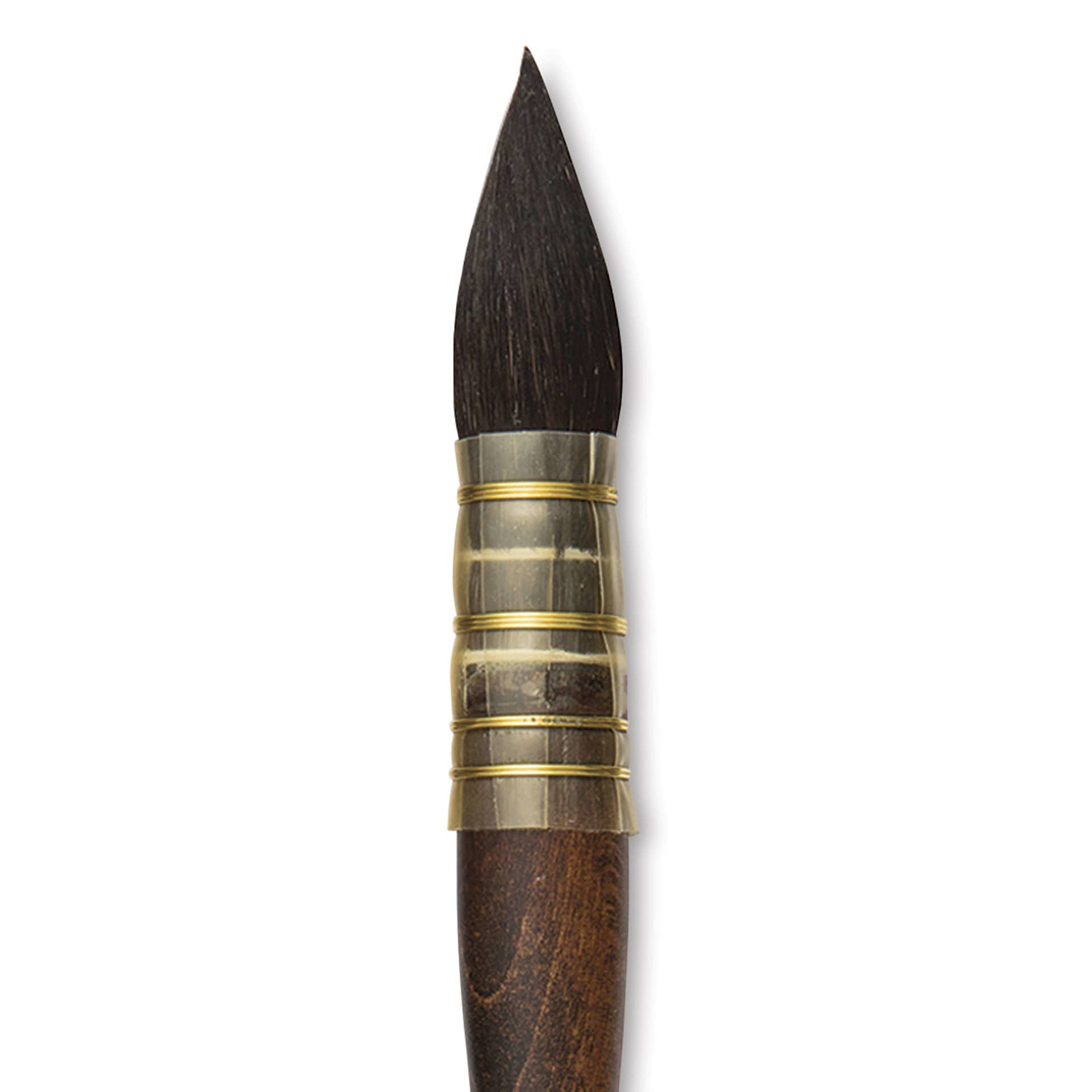 Isabey Vintage Siberian Blue Squirrel Brush - Quill Mop, Size 10