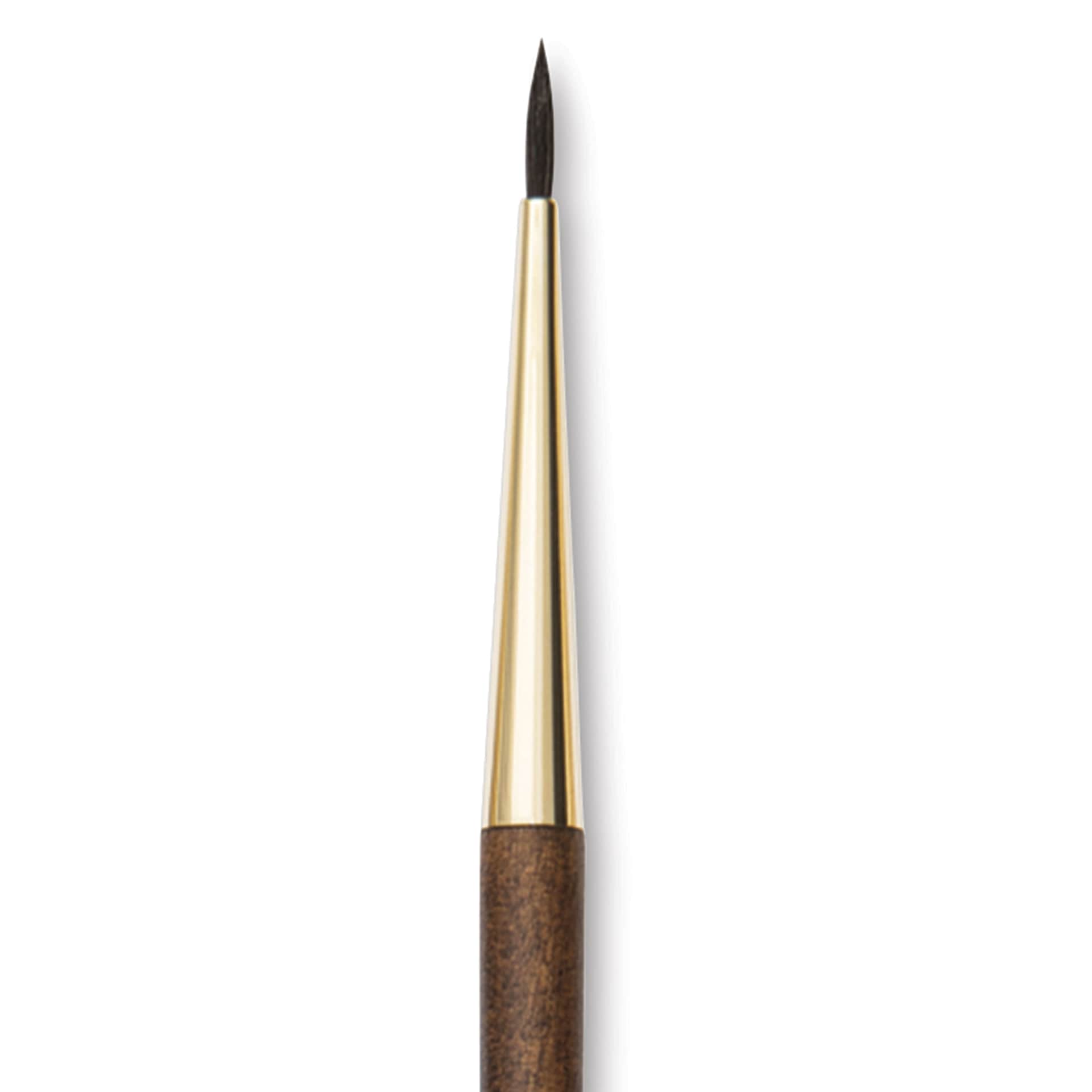 Isabey Vintage Siberian Blue Squirrel Brush - Round, Size 3