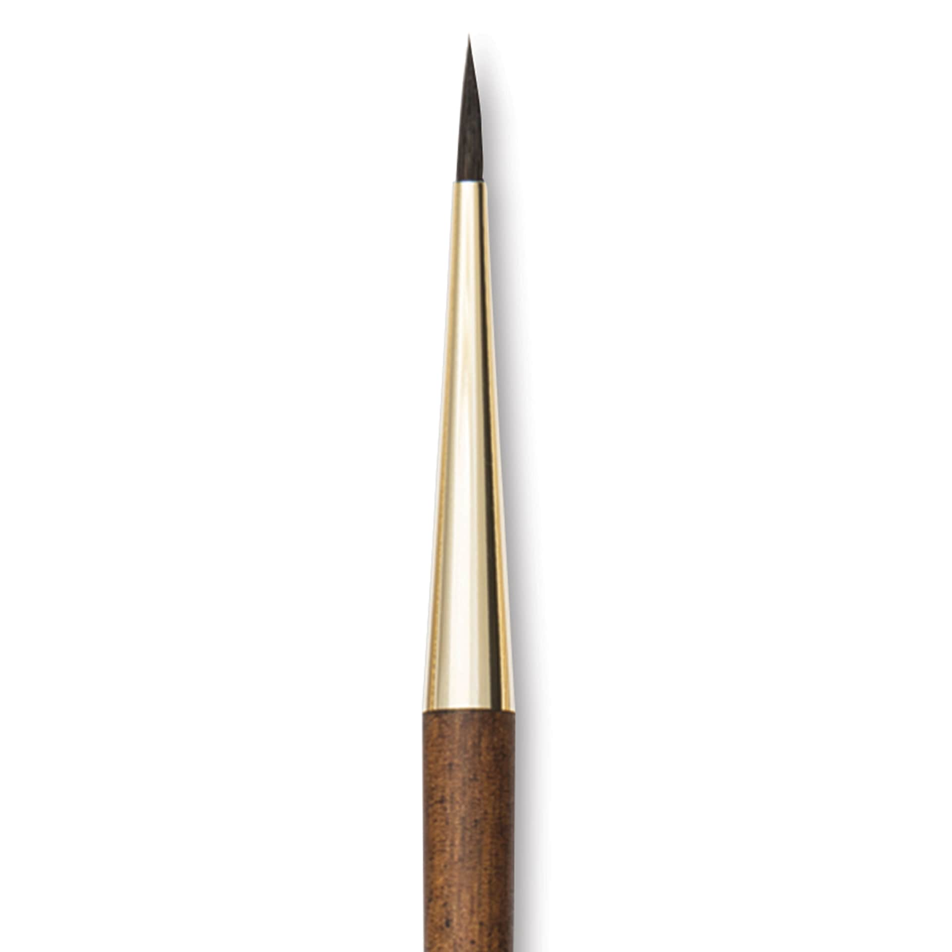 Isabey Vintage Siberian Blue Squirrel Brush - Round, Size 4