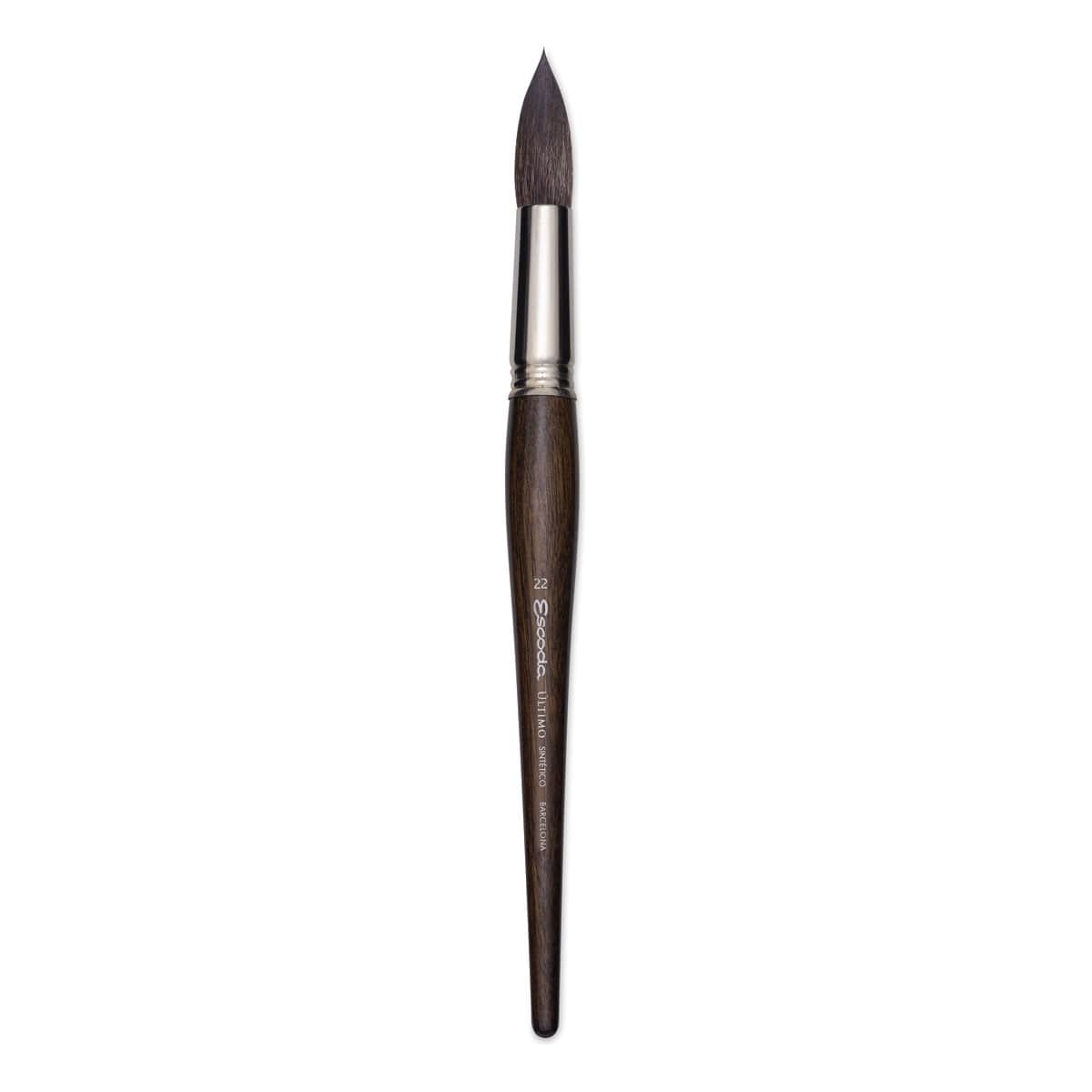 Escoda Último Synthetic Squirrel Brush - Round, Size 22