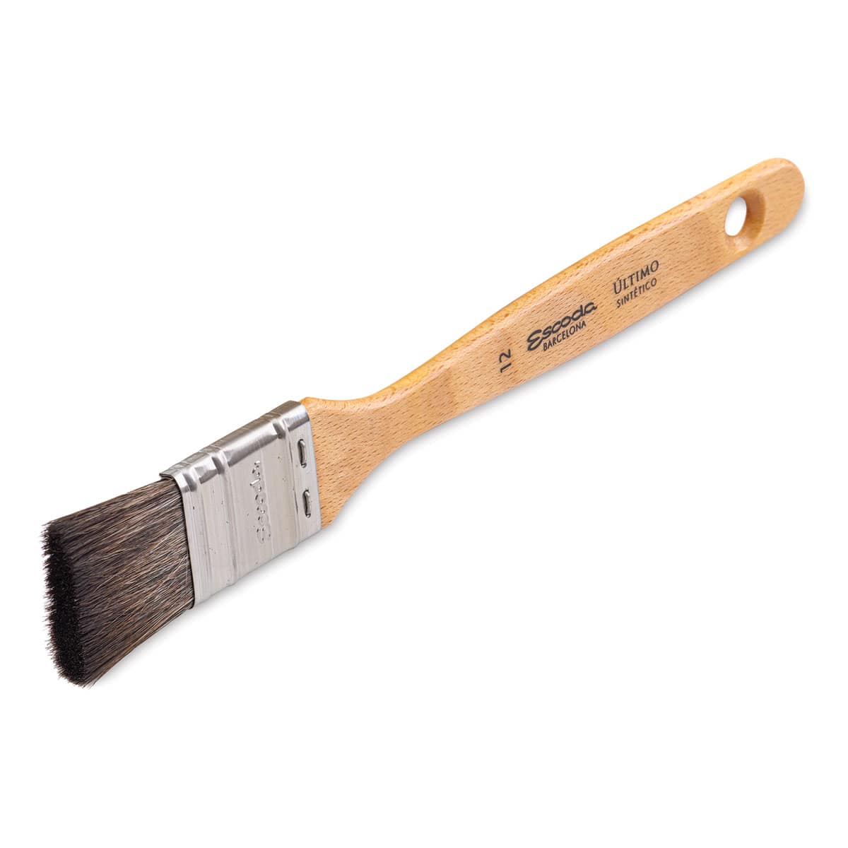 Escoda Último Synthetic Squirrel Brush -  Mottler, Size 12 (side-view)