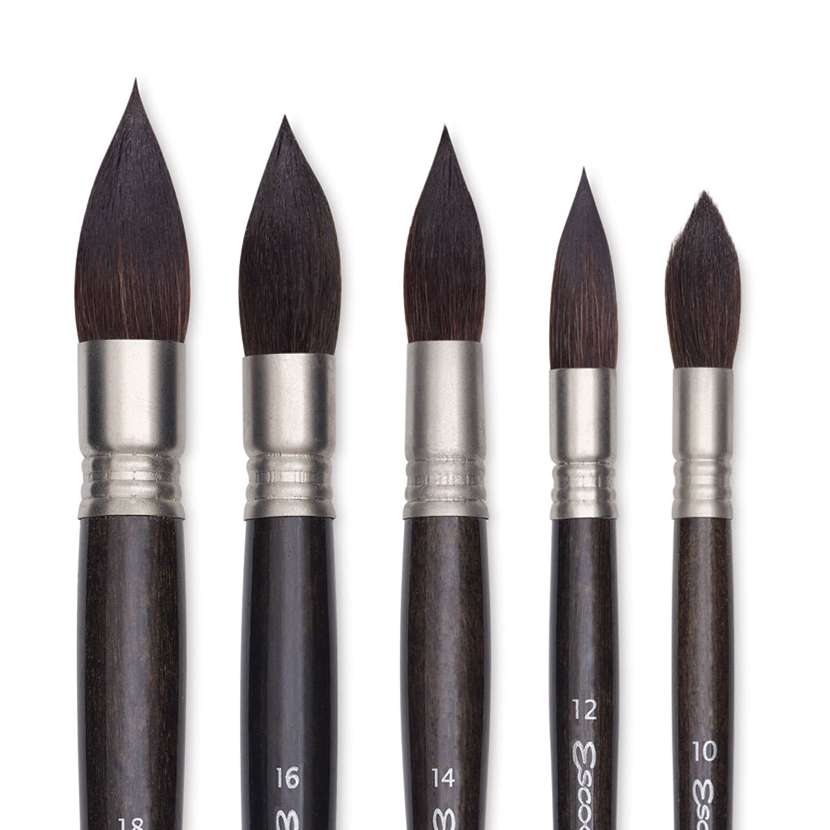 Escoda Último Synthetic Squirrel Brushes - Mop (close-up)