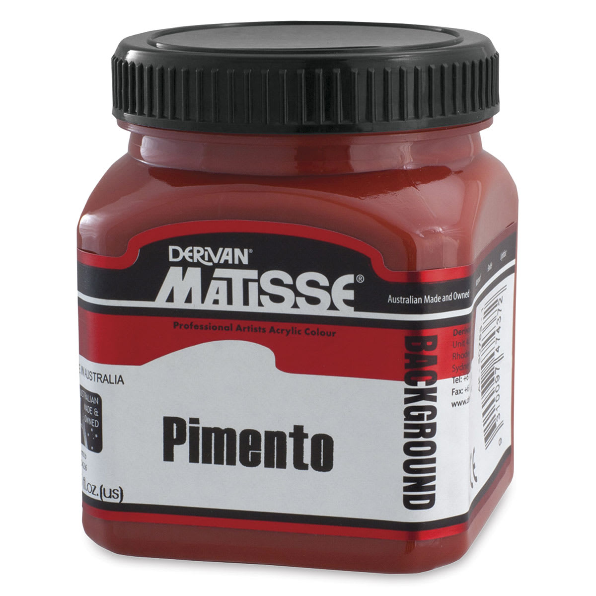 Matisse Background Colors Acrylic Paint - Pimento, 250 ml