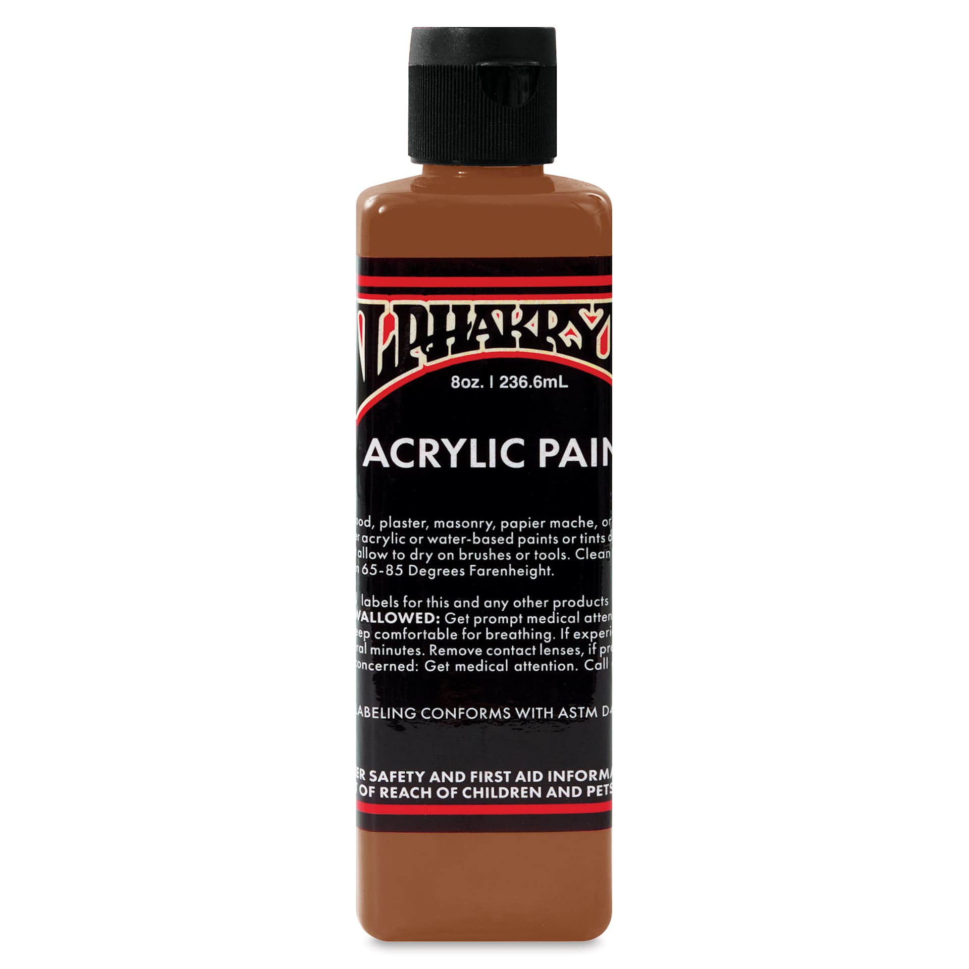 Alpha6 Alphakrylic Acrylic Paint - Metallic Bronze, 8 oz