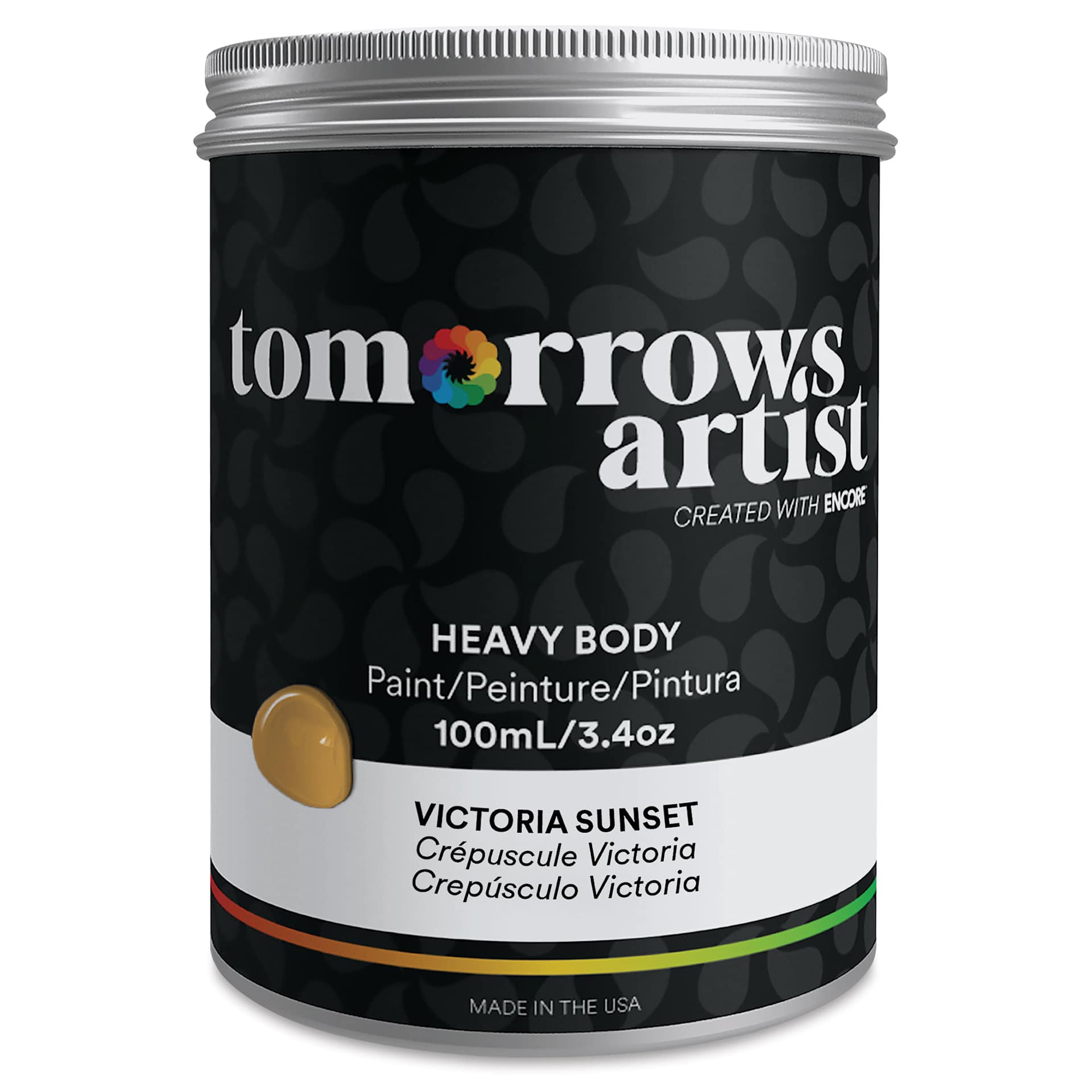 Tomorrow's Artist Eco-Friendly Heavy Body Acrylic Paint - Victoria Sunset, 100 ml
