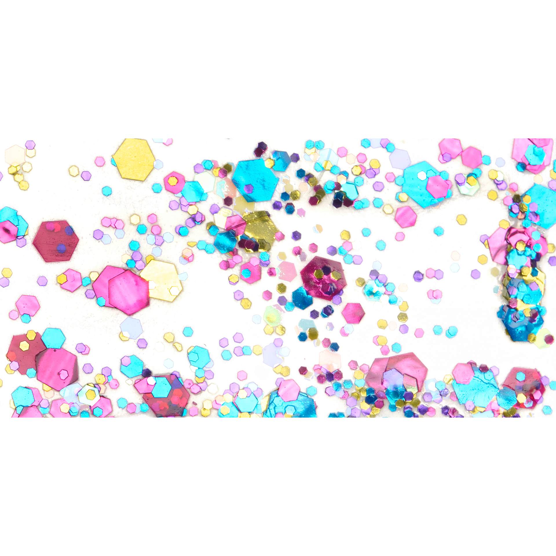 FolkArt Glitterific Pop Acrylic Paint - Birthday Party - Swatch