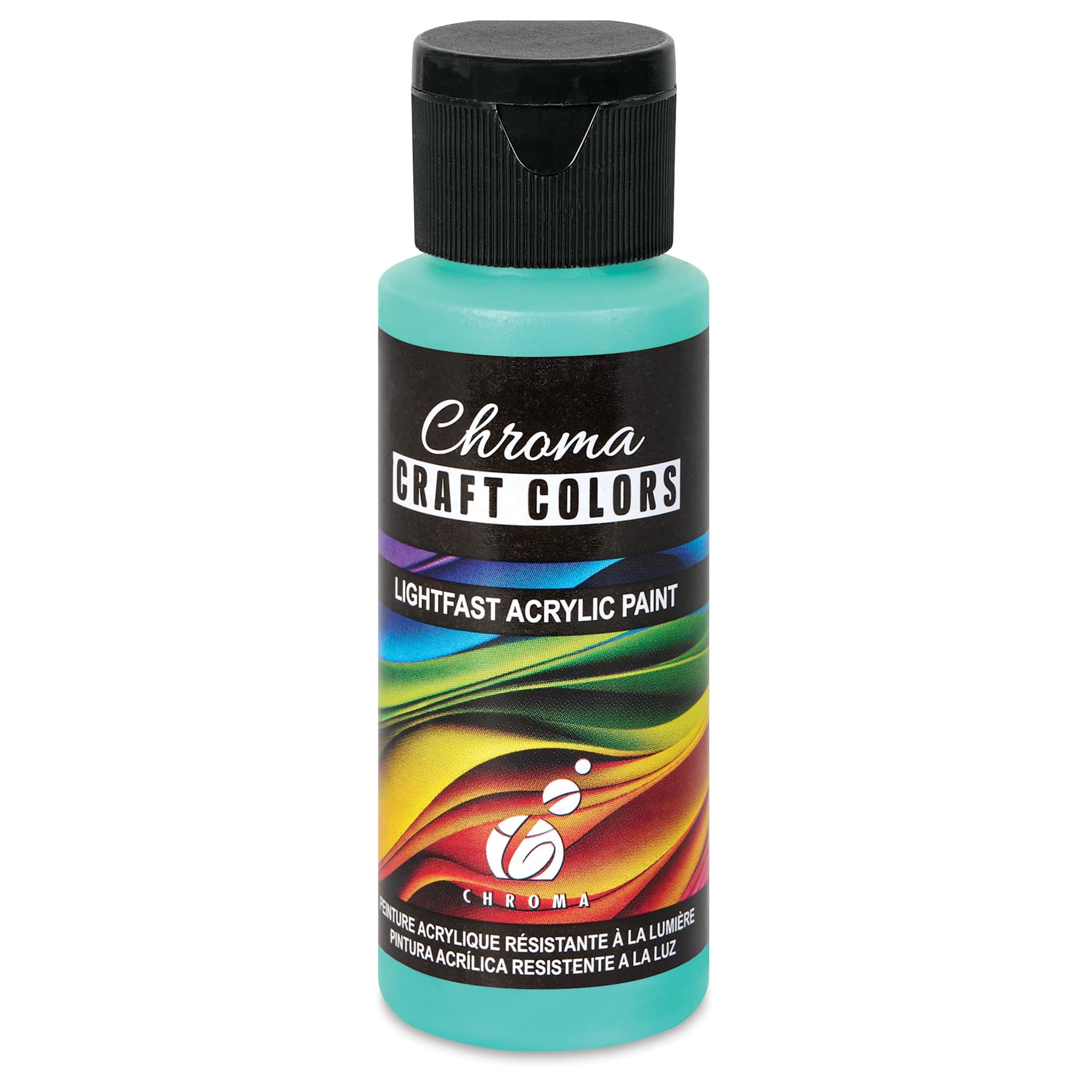Chroma Craft Colors Acrylic Paint - Laguna, 2 oz