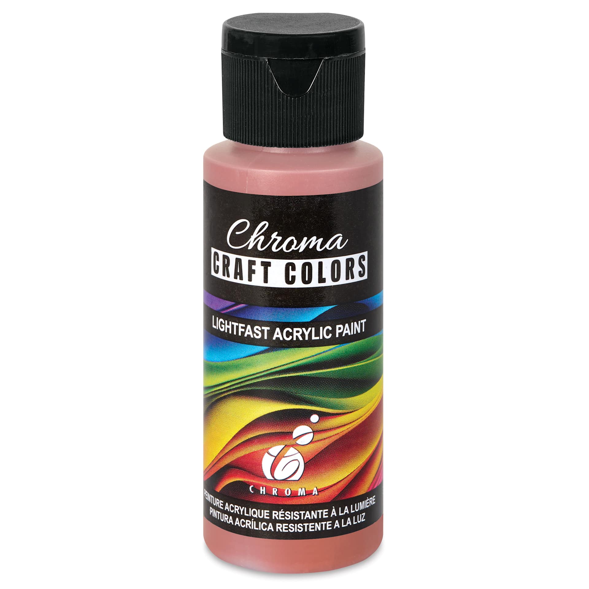 Chroma Craft Colors Acrylic Paint - Gingerbread, 2 oz