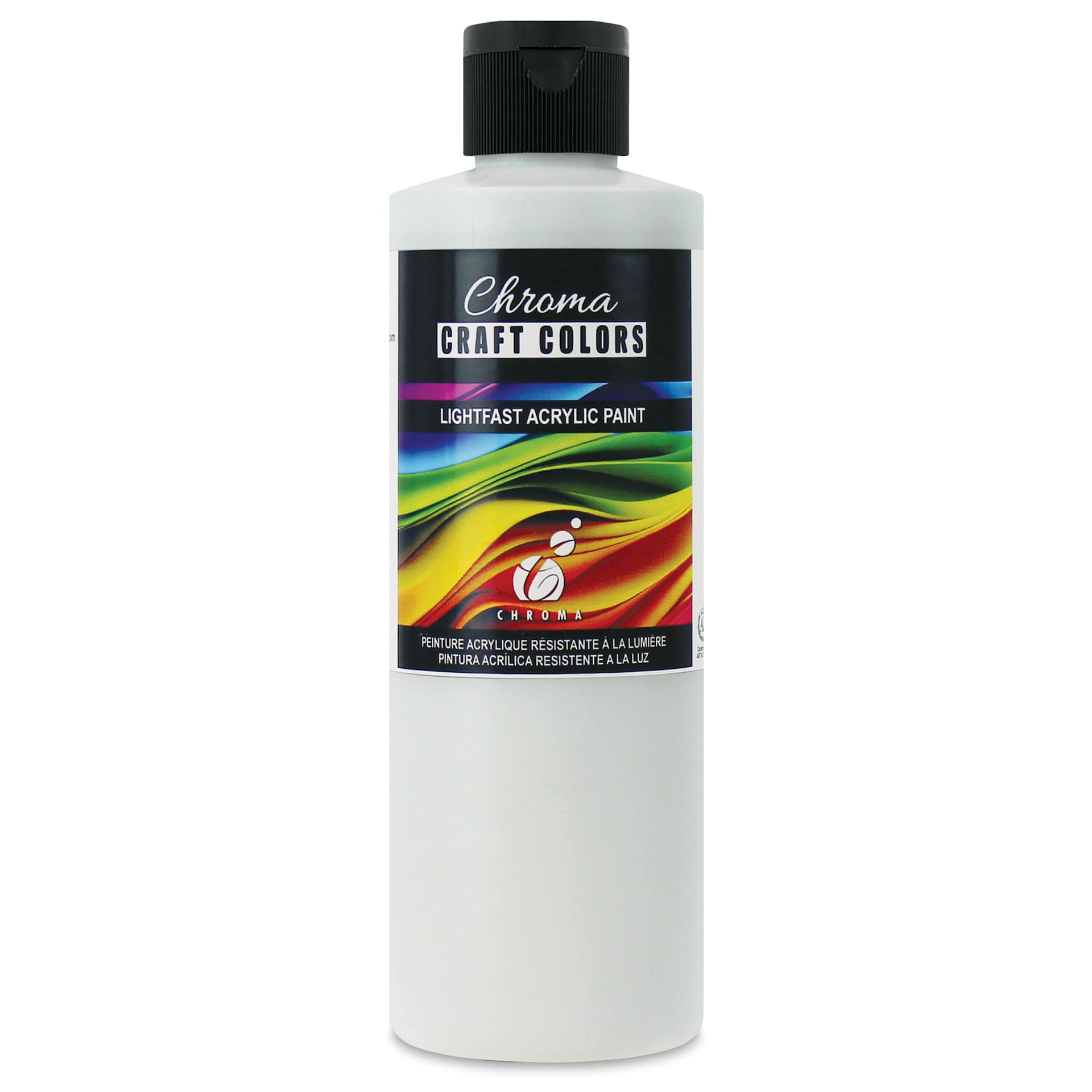 Chroma Craft Colors Acrylic Paint - Coconut, 8 oz