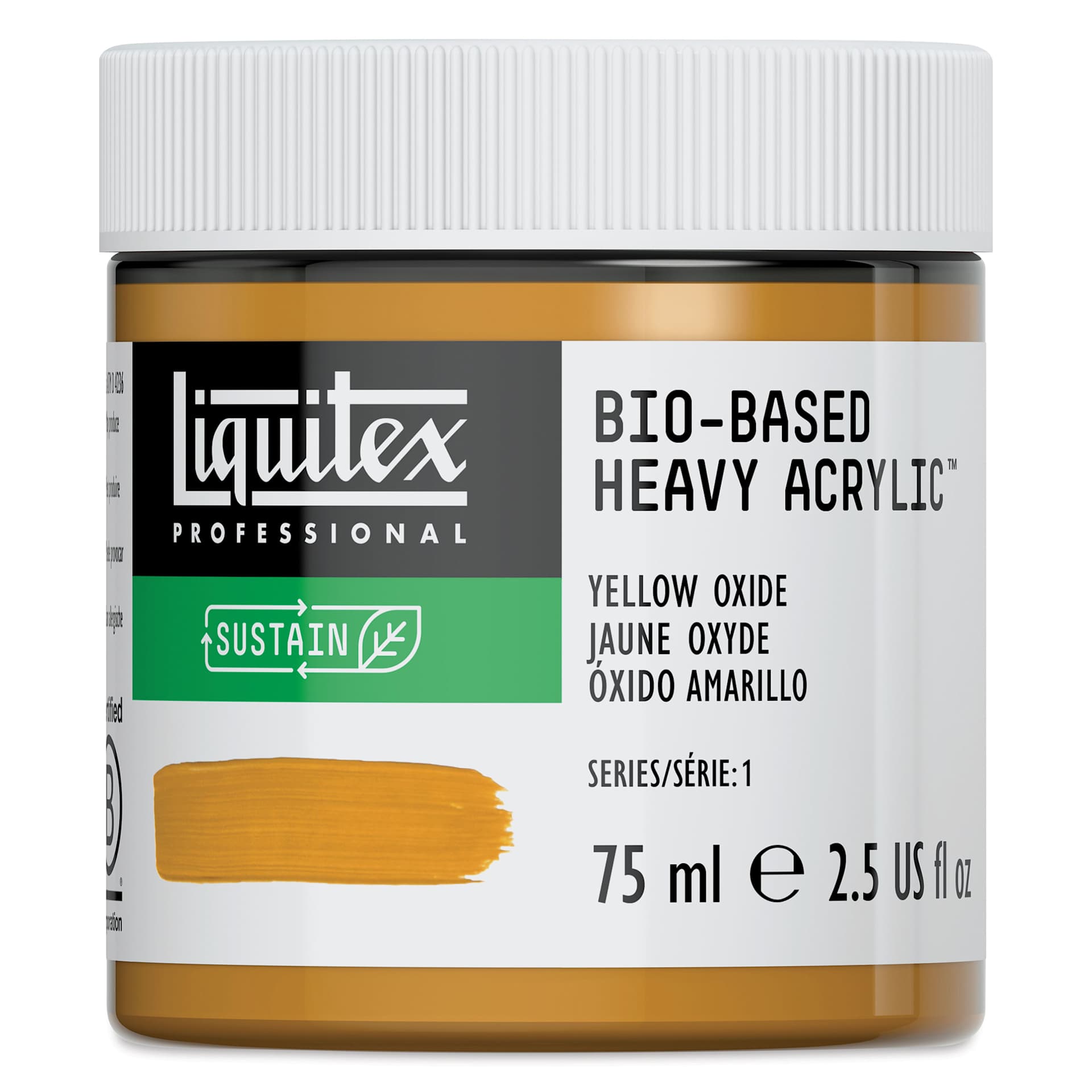 Liquitex Bio-Based Heavy Acrylic Paint - Yellow Oxide, 75 ml