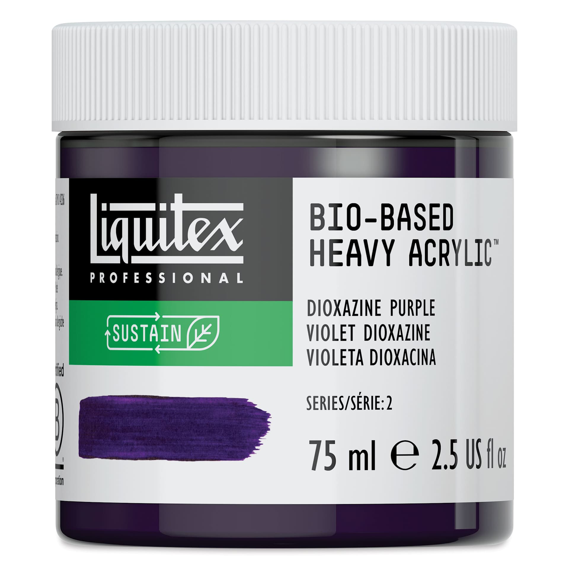 Liquitex Bio-Based Heavy Acrylic Paint - Dioxazine Purple, 75 ml