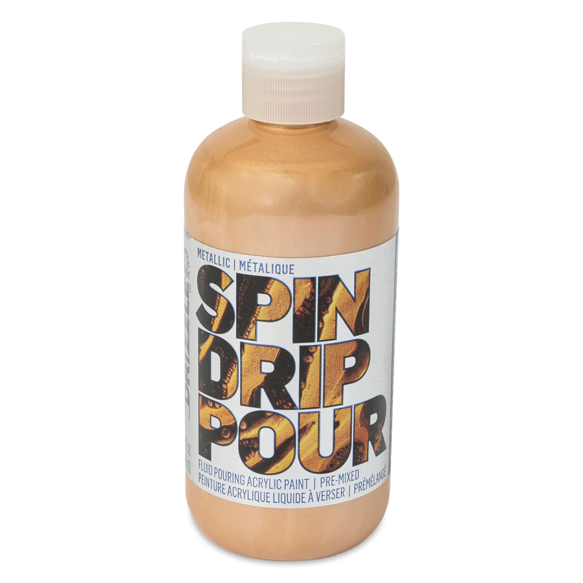 FolkArt Drizzle Acrylic Pouring Paint - New Penny Metallic, 9 oz