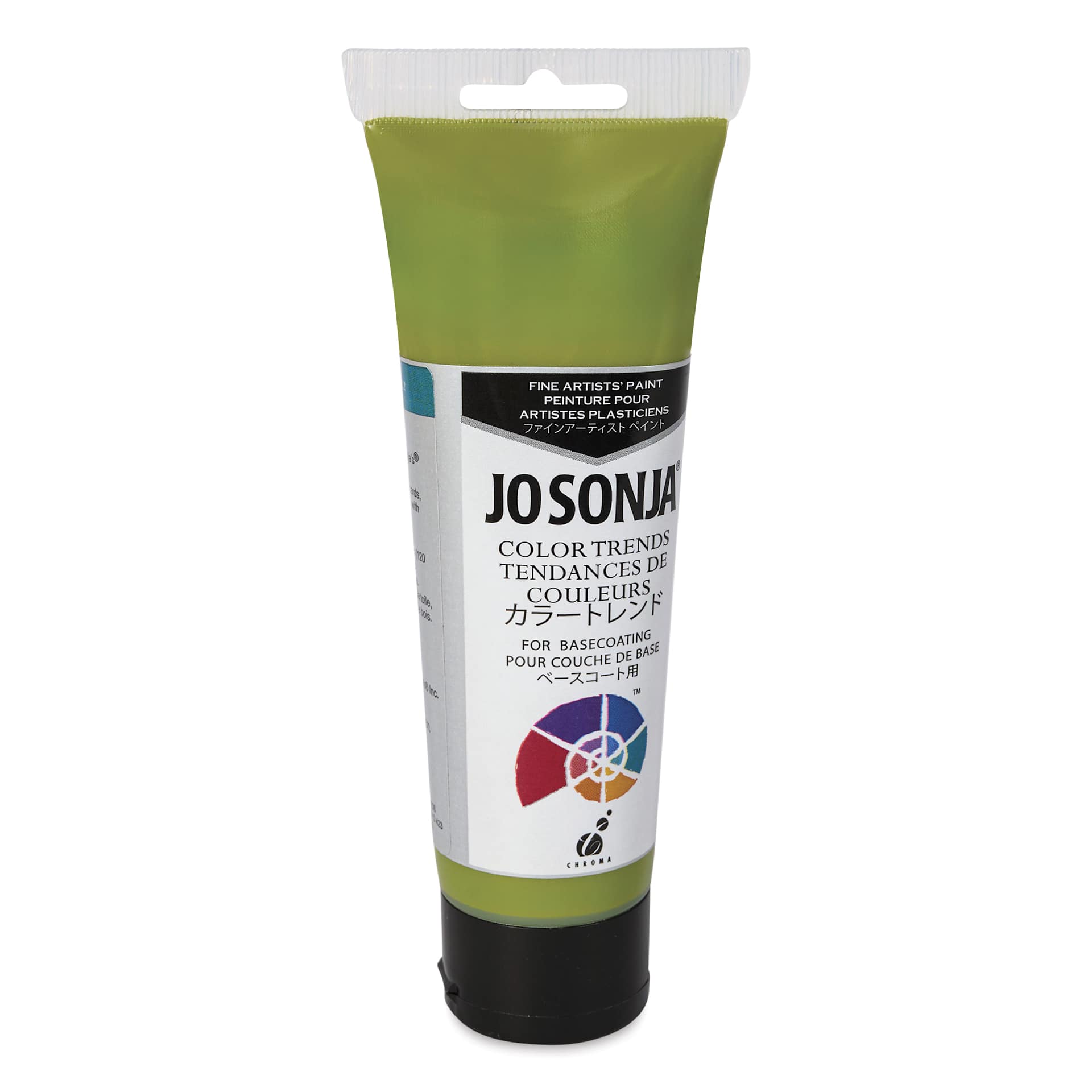 Chroma's Jo Sonja Color Trends Acrylic Paint - Leaf, 120 ml tube - front