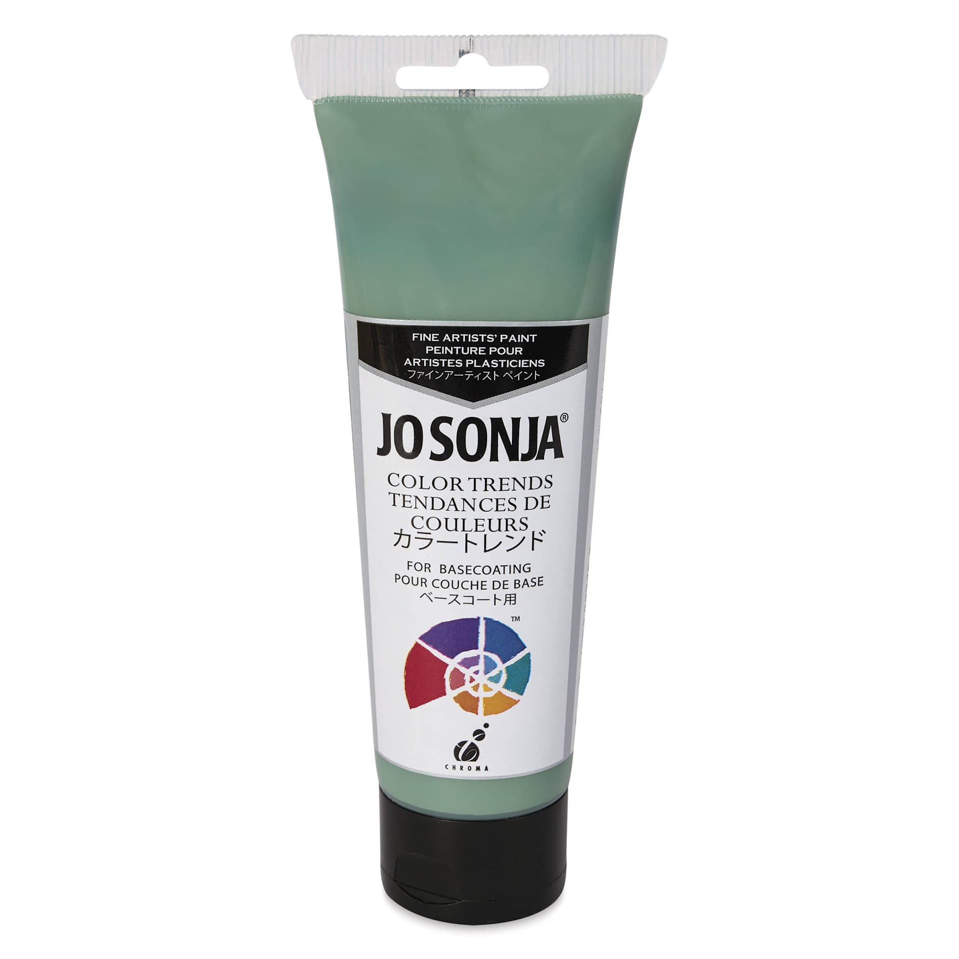 Chroma's Jo Sonja Color Trends Acrylic Paint - Tingel's Pond, 120 ml tube - front