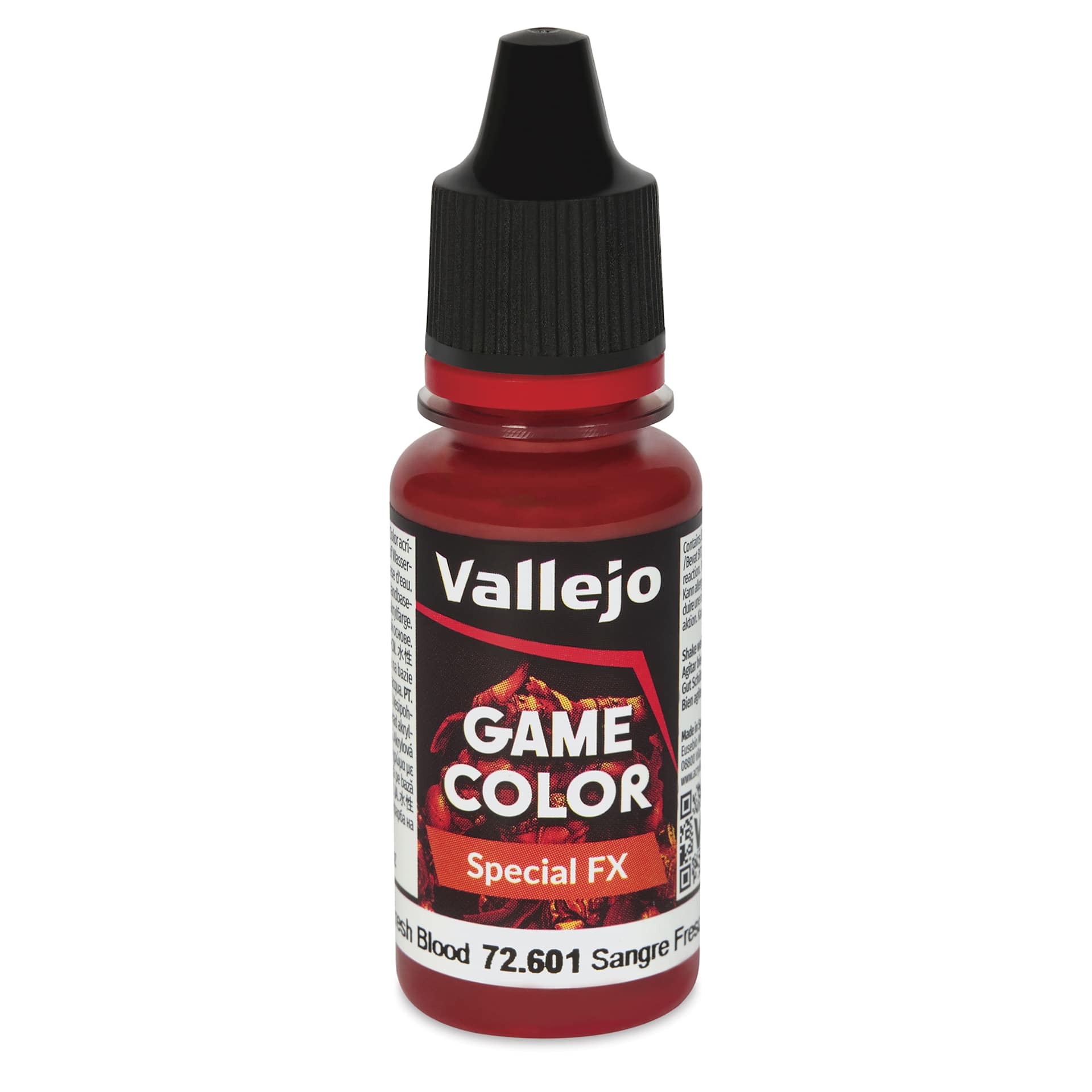Vallejo Game Color Special FX Acrylic Paint - Fresh Blood, 18 ml - front