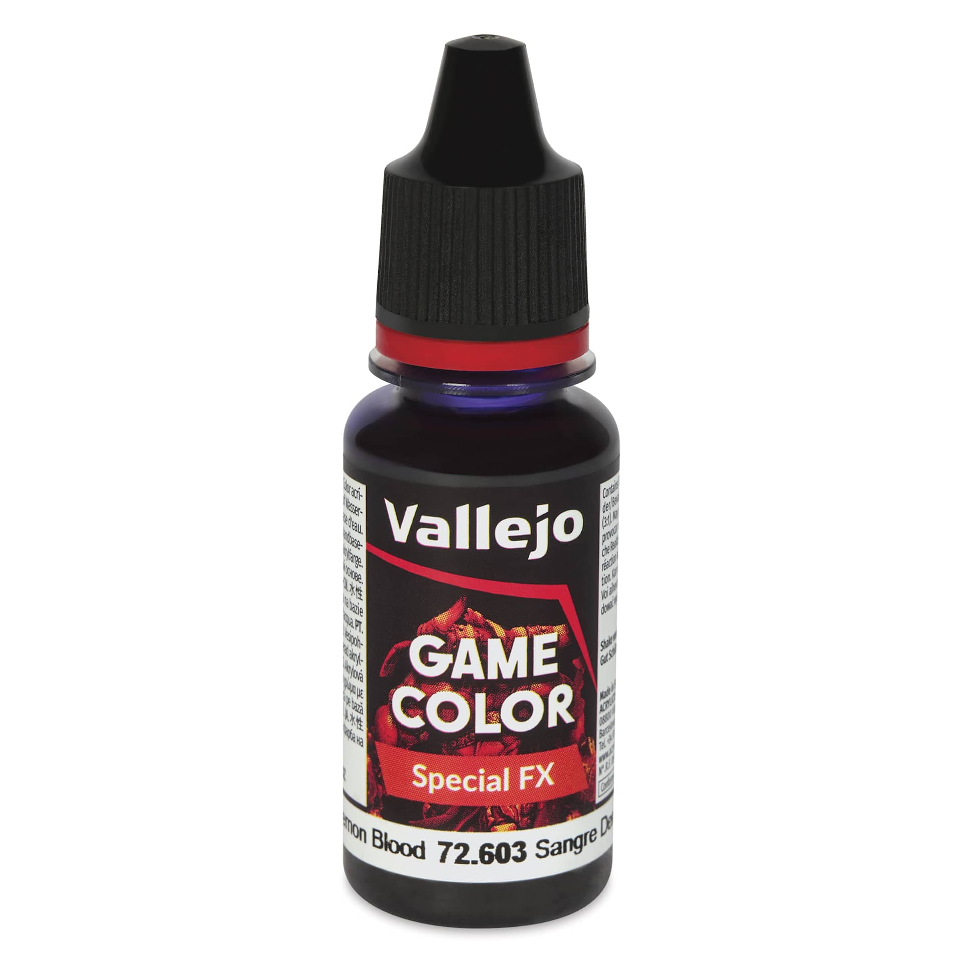 Vallejo Game Color Special FX Acrylic Paint - Demon Blood, 18 ml - front