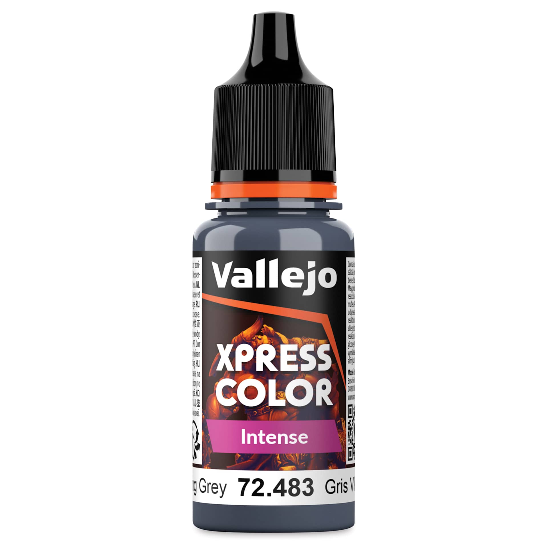 Vallejo Xpress Color Acrylic Paint - Viking Grey, 18 ml