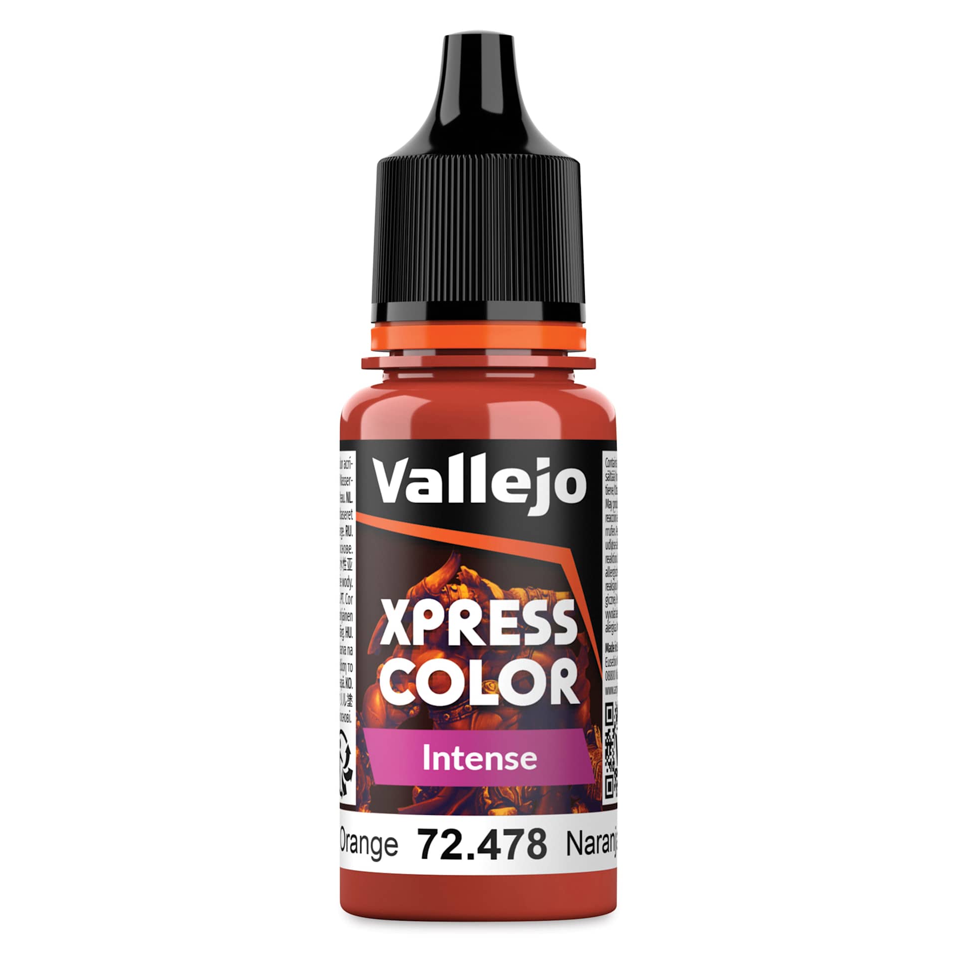 Vallejo Xpress Color Acrylic Paint - Phoenix Orange, 18 ml