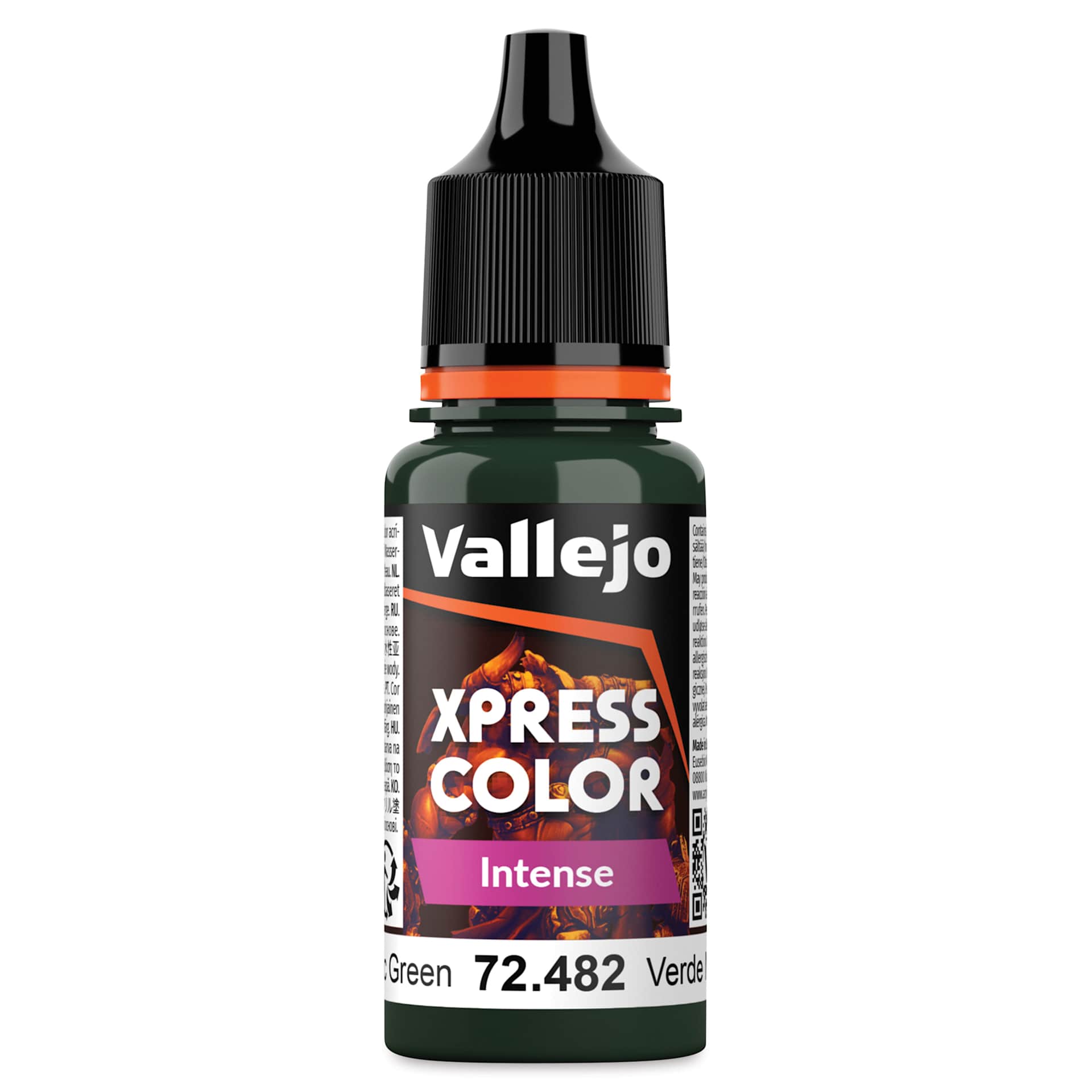 Vallejo Xpress Color Acrylic Paint - Monastic Green, 18 ml