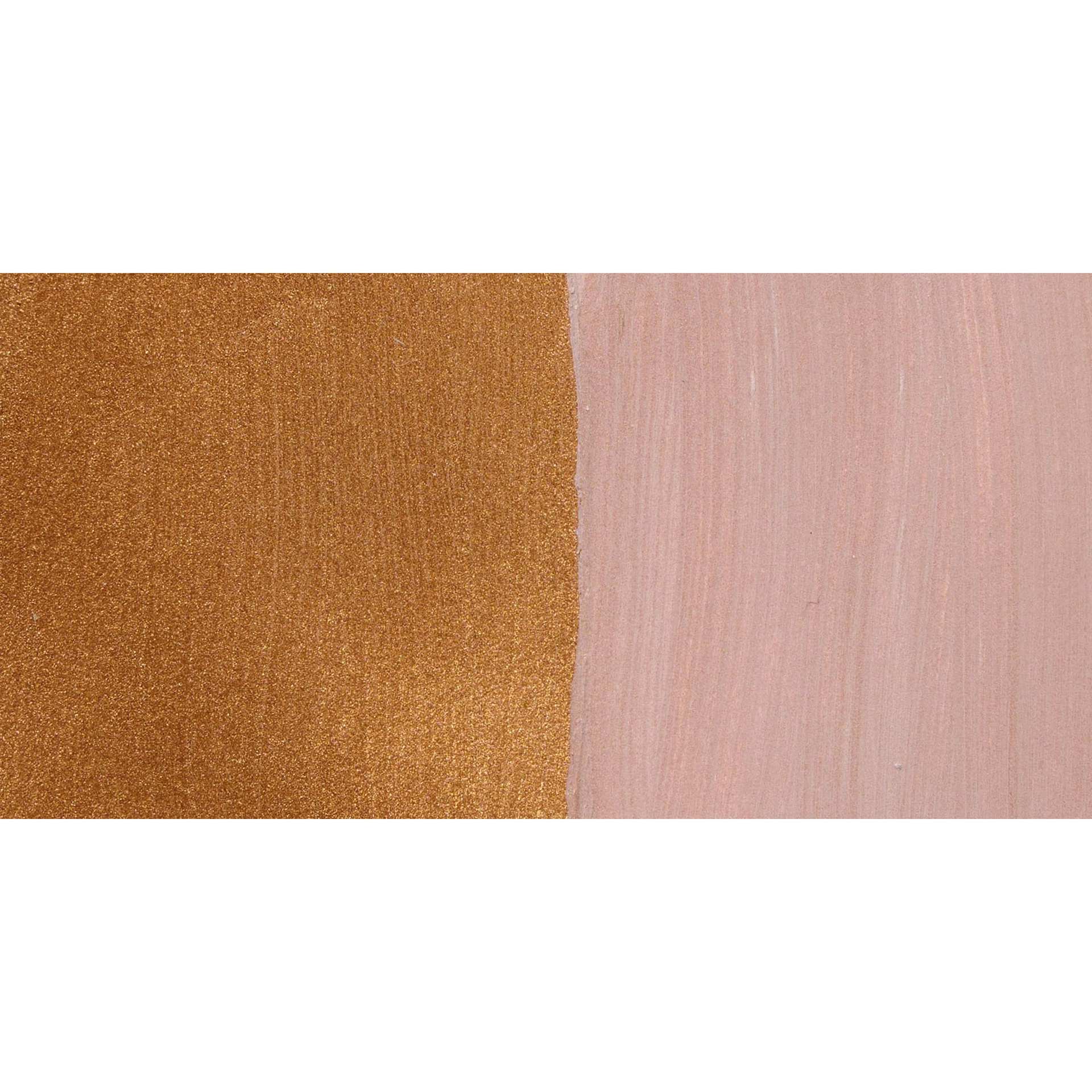 Natural Earth Paint Natural Fluid Acrylik Paint - Copper Mica Swatch