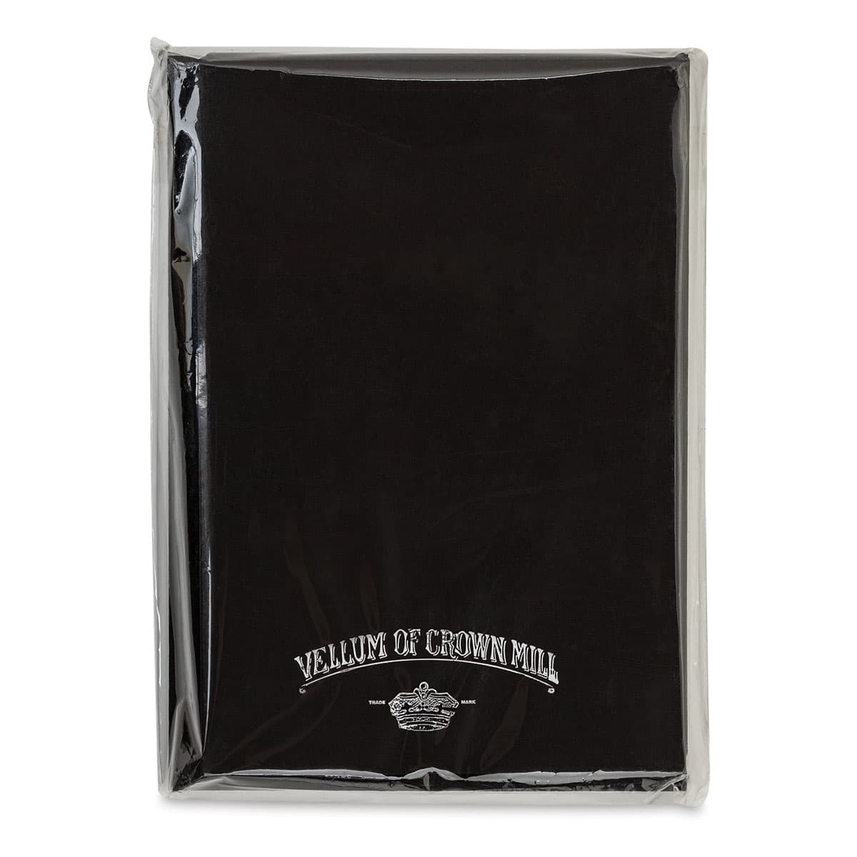 Original Crown Mill Folded Cards - Black, Pkg of 10 (in package)