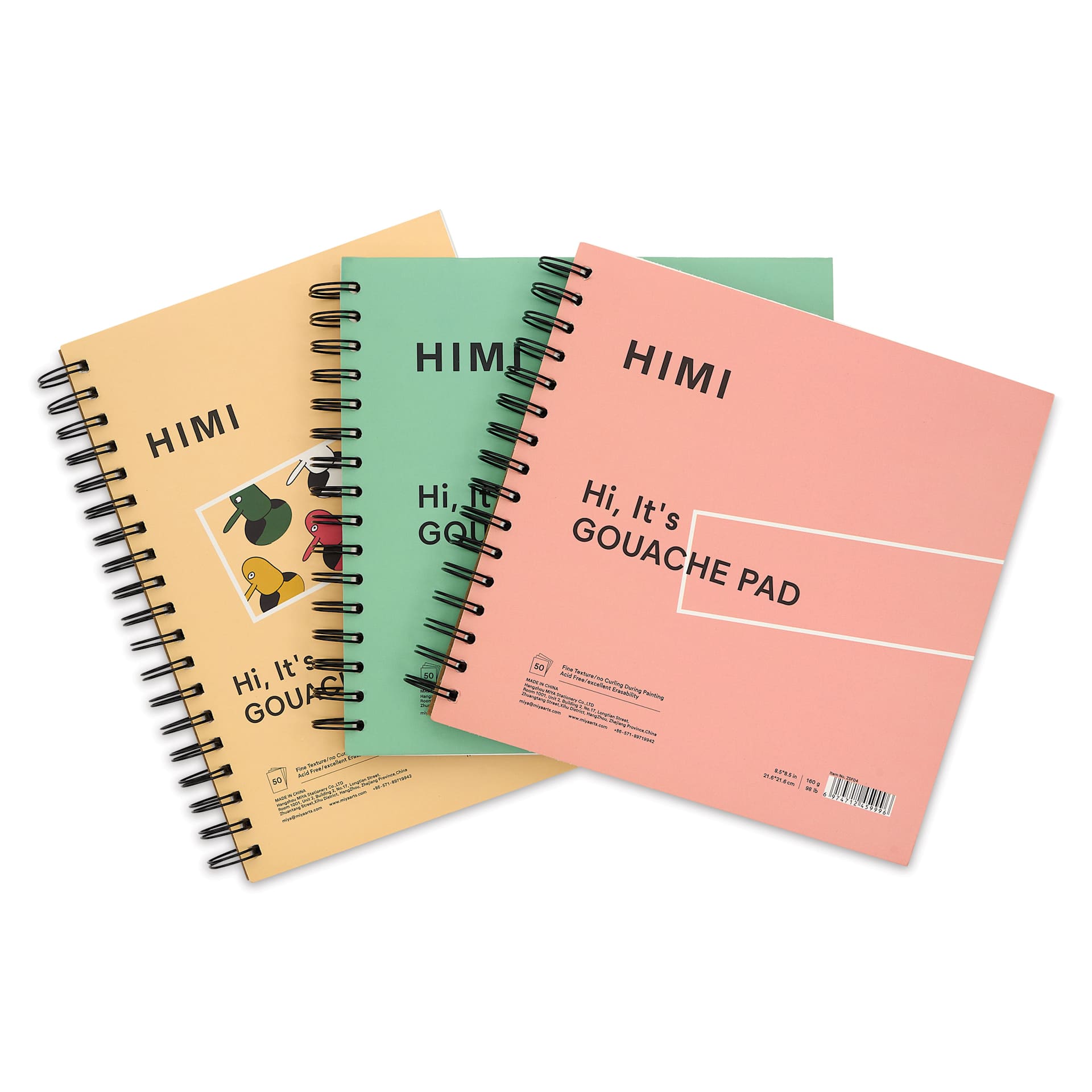 Himi Gouache Paper Pads