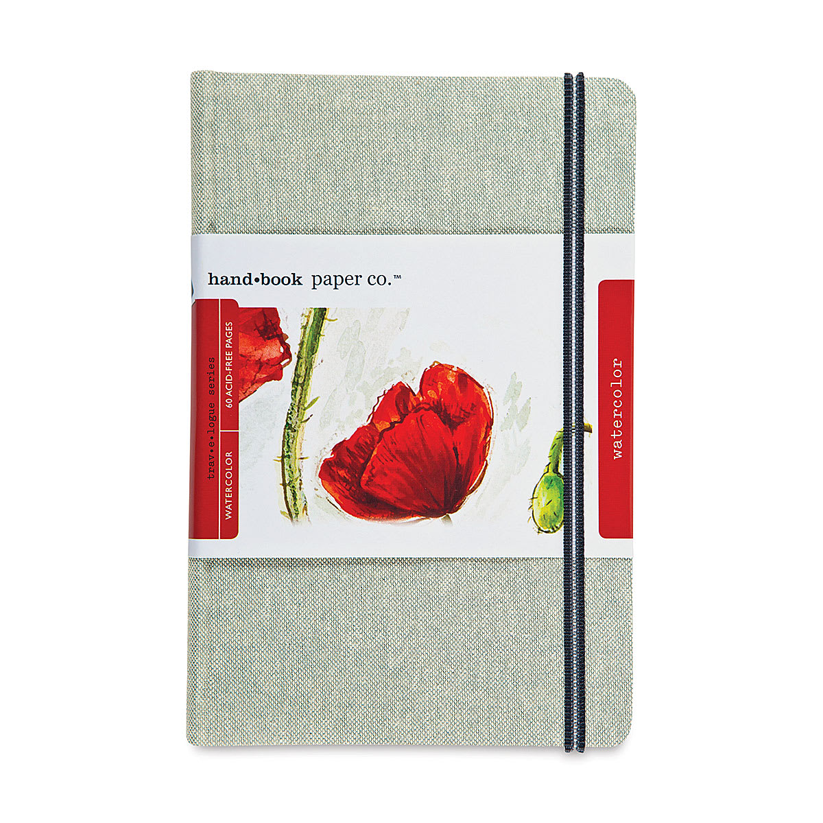 Handbook Journal Co. Watercolor Journal - 8-1/4" x 5-1/2", Portrait