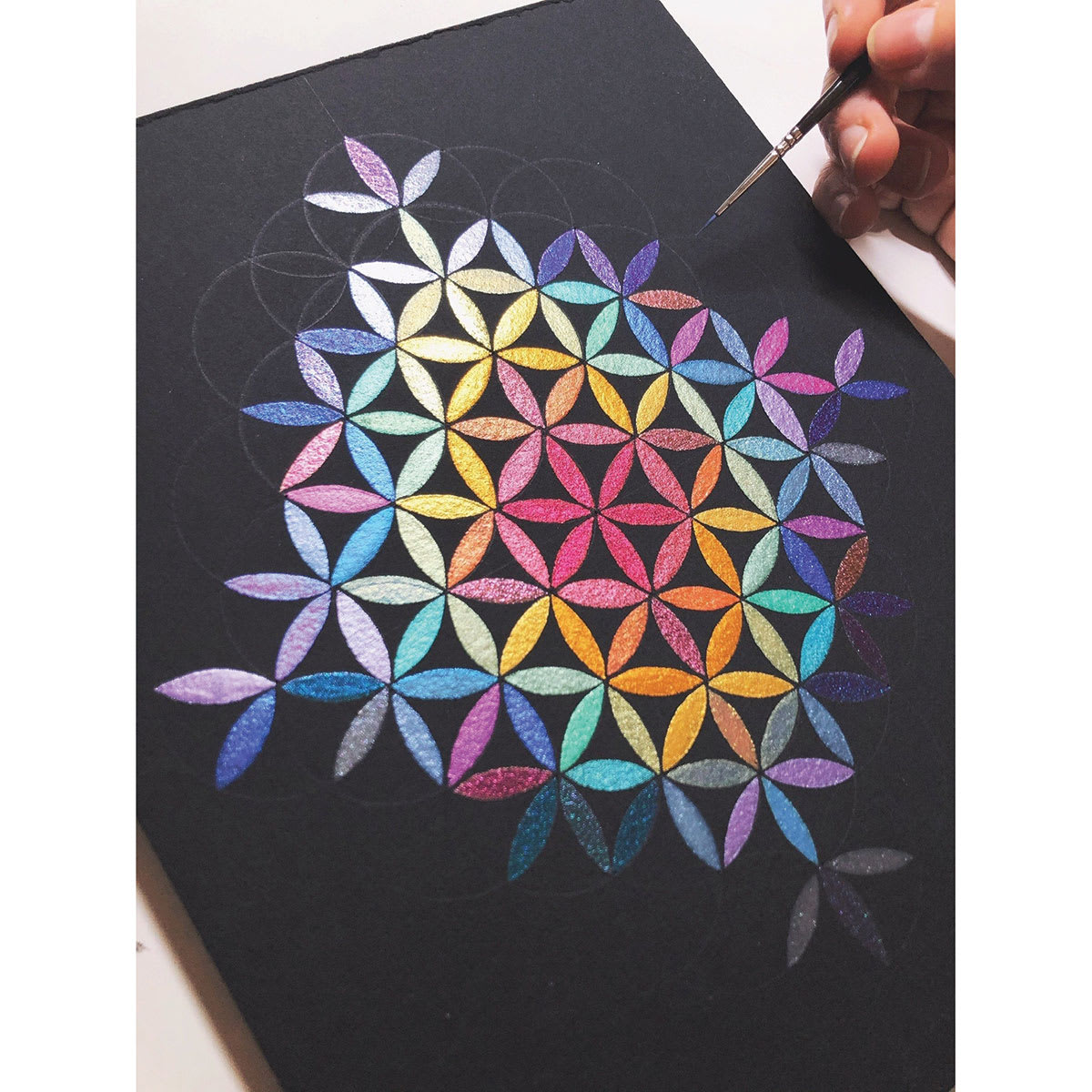 Legion Stonehenge Aqua Black Watercolor Paper Pads (Artwork of geometric shapes by Ana Victoria Calderon) Legion Stonehenge Aqua Black Watercolor Paper Pads (Artwork of geometric shapes by Ana Victoria Calderon)