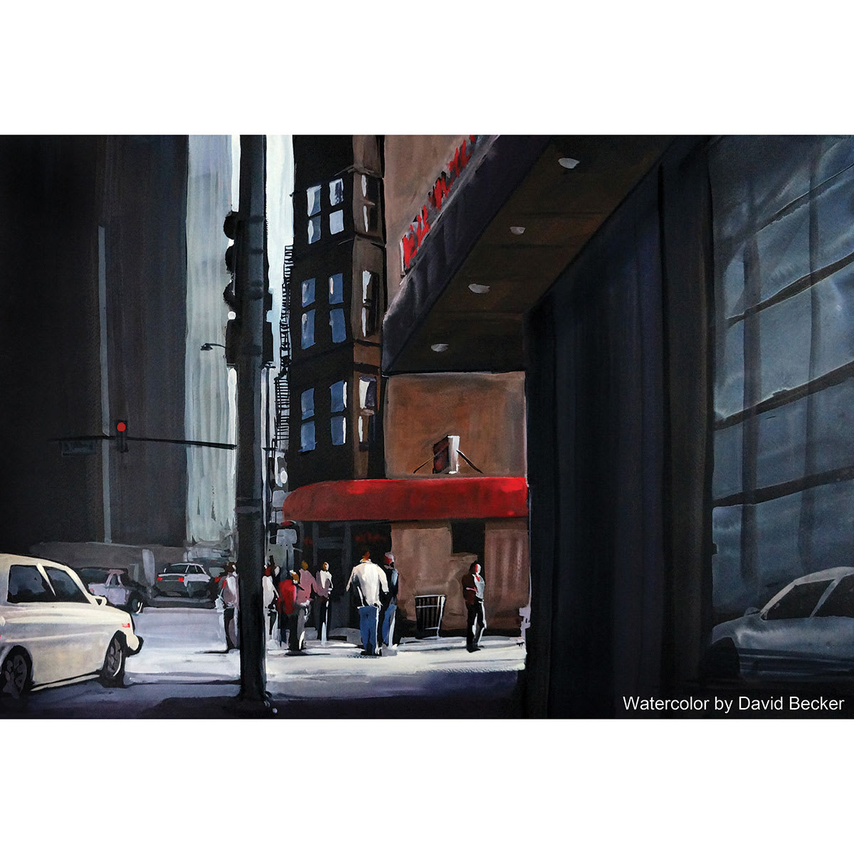 Legion Stonehenge Aqua Black Watercolor Paper Pads (Artwork of street corner by David Becker) Legion Stonehenge Aqua Black Watercolor Paper Pads (Artwork of street corner by David Becker)