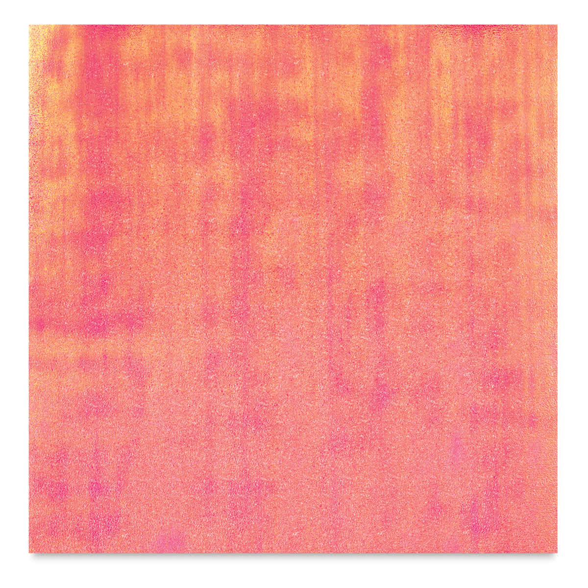 Black Ink Dotty Embossed Iridescent Paper - Melon, 12" x 12"