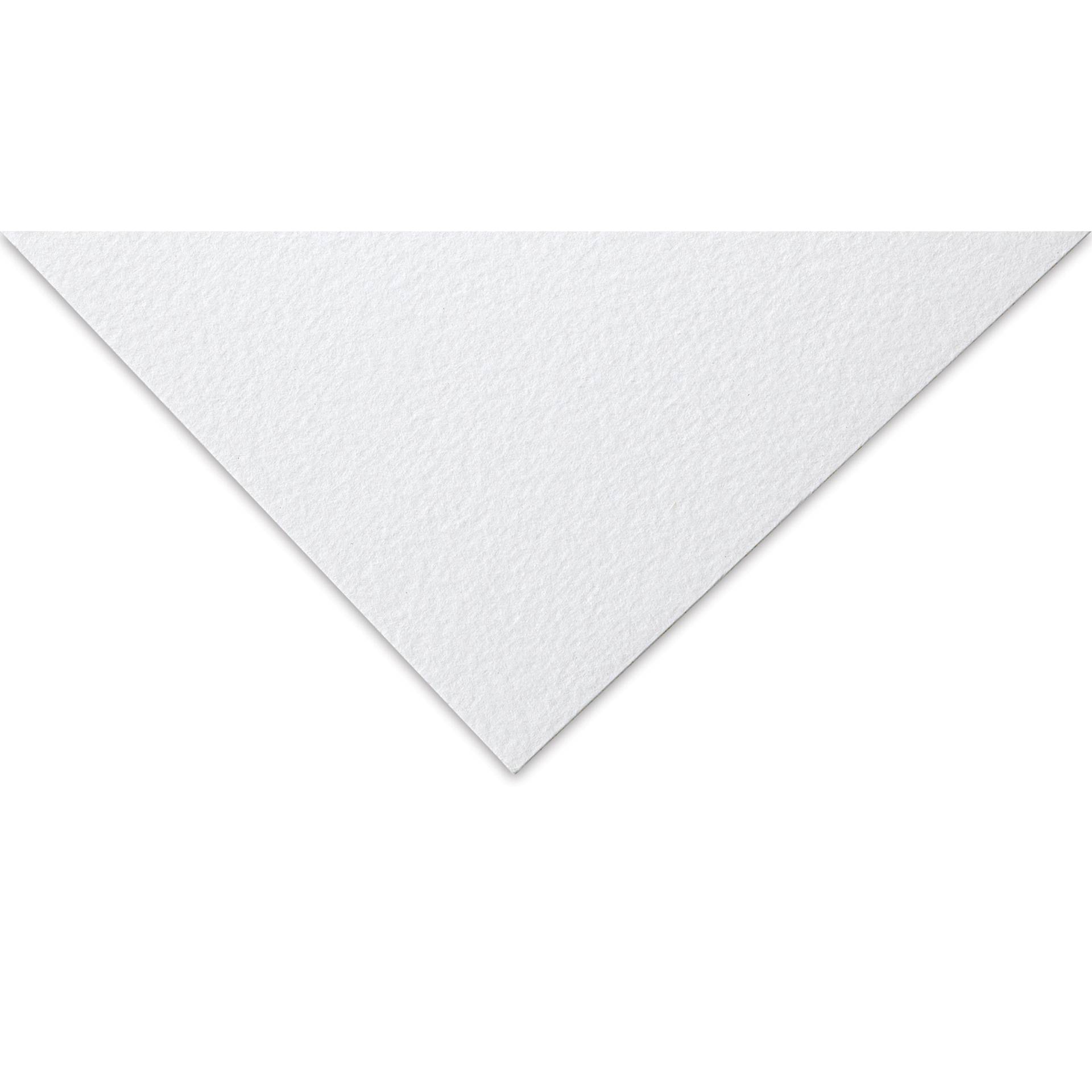 Canson Montval Watercolor Pad -  10" x 15", Tape Bound, 12 Sheets, close-up of a single sheet