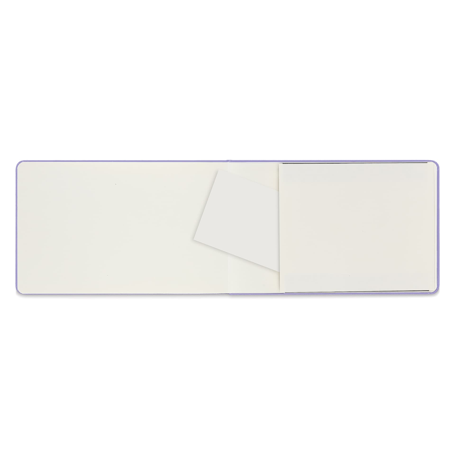 Moleskine Art Collection Watercolor Album - 5" x 8-1/4", Landscape, 72 Pages, Wisteria