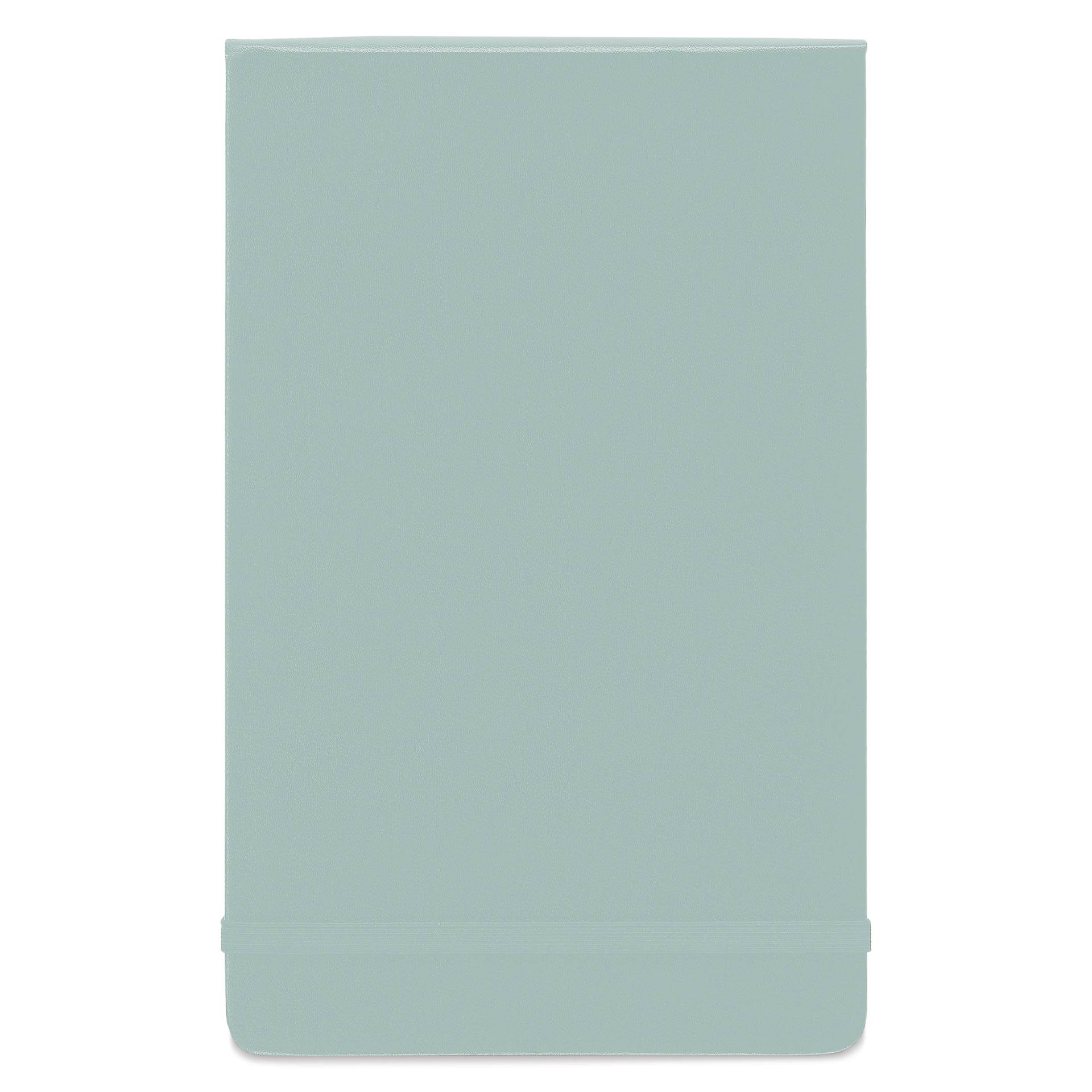 Moleskine Art Collection Watercolor Album - 5" x 8-1/4", Landscape, 72 Pages, Sage, back cover