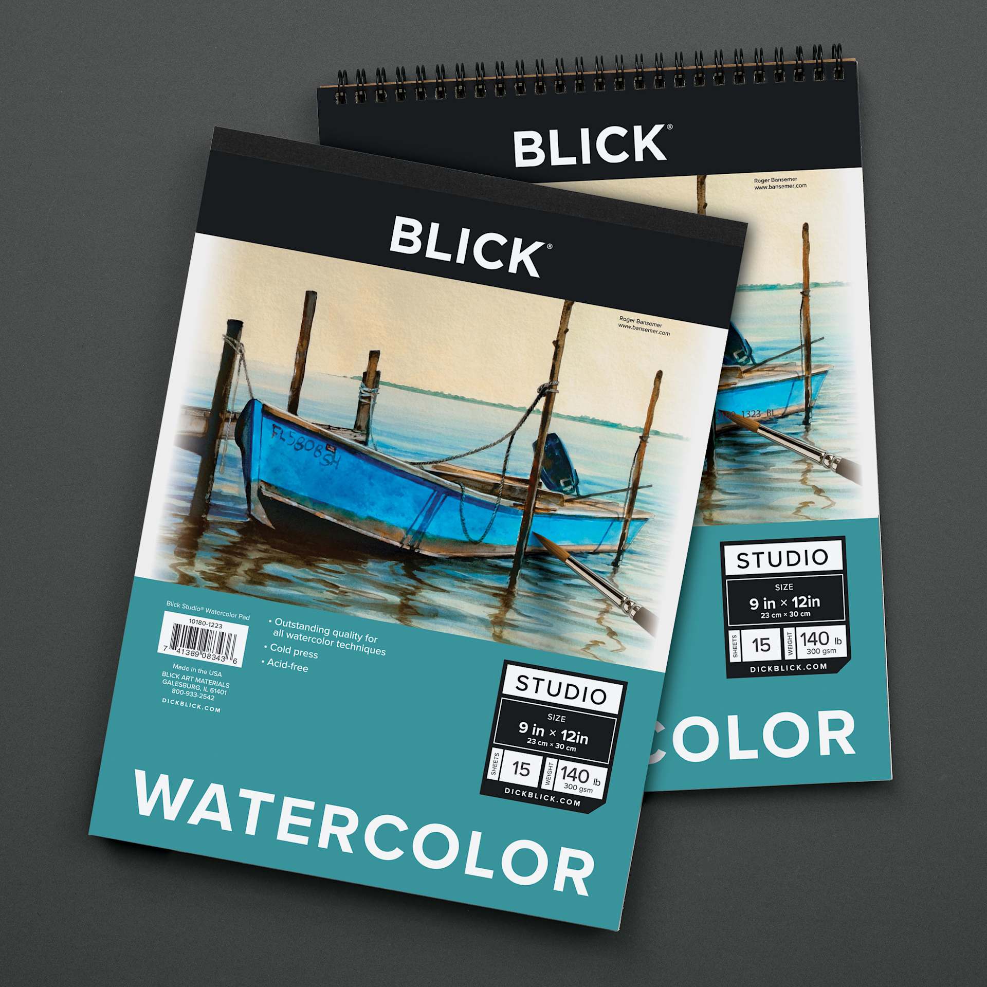 Blick Studio Watercolor Pads, two pads
