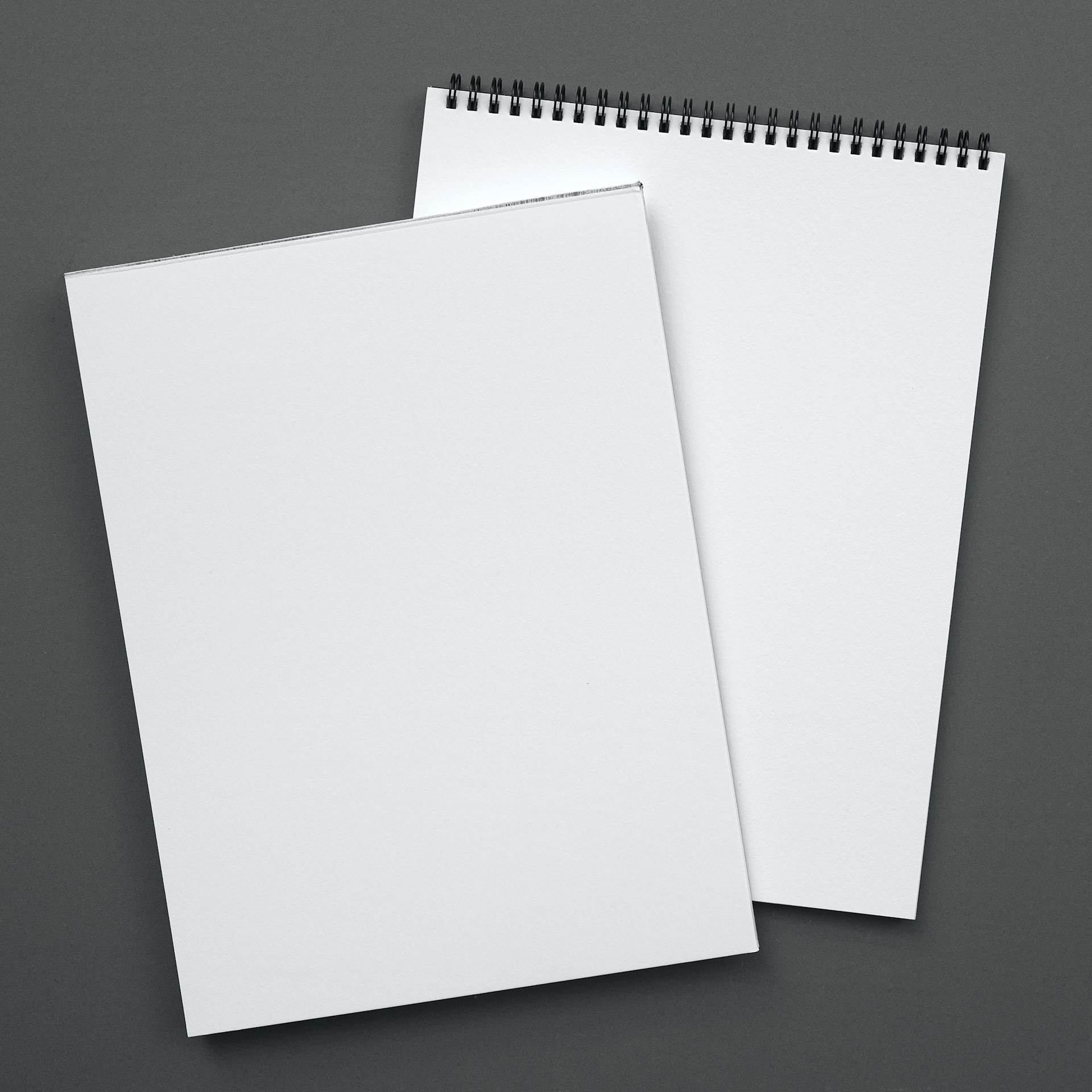 Blick Studio Watercolor Pads, two open pads