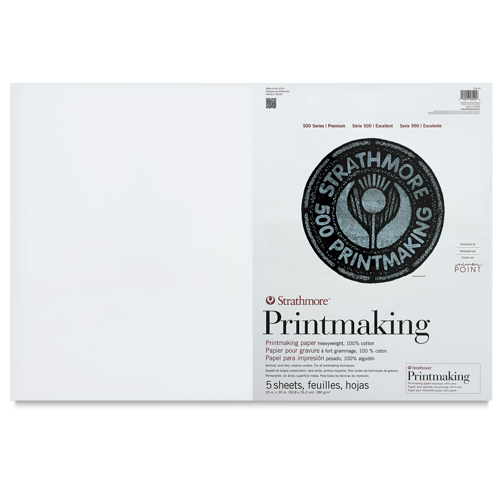 Strathmore 500 Series Riverpoint Printmaking Paper Strathmore 500 Series Riverpoint Printmaking Paper