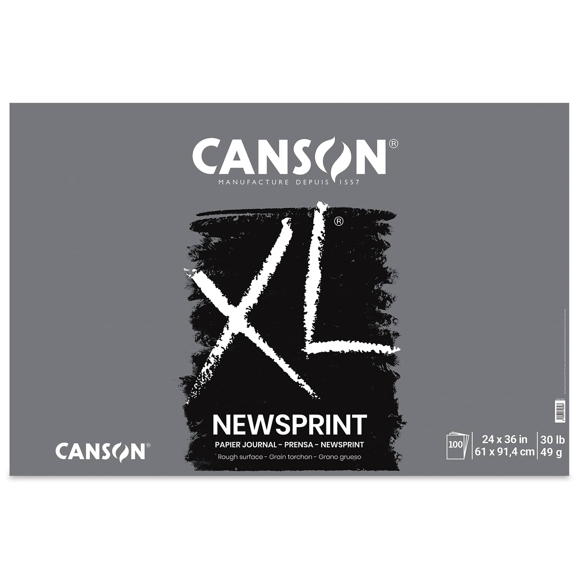 Canson XL Newsprint Pad - 24" x 36", 100 Sheets