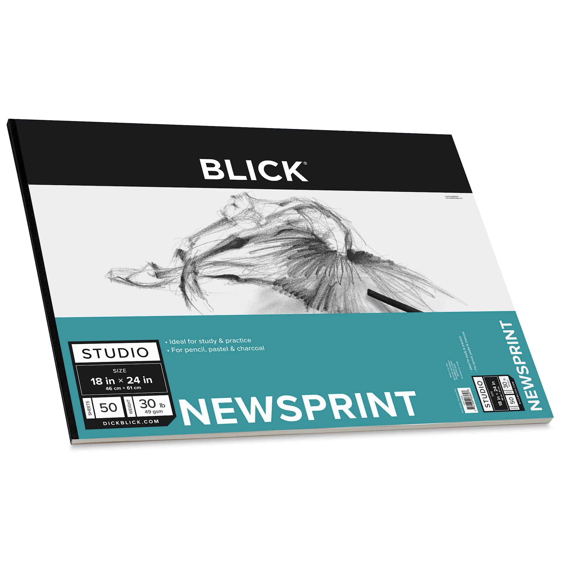Blick Studio Newsprint Pad - 18" x 24", 50 Sheets