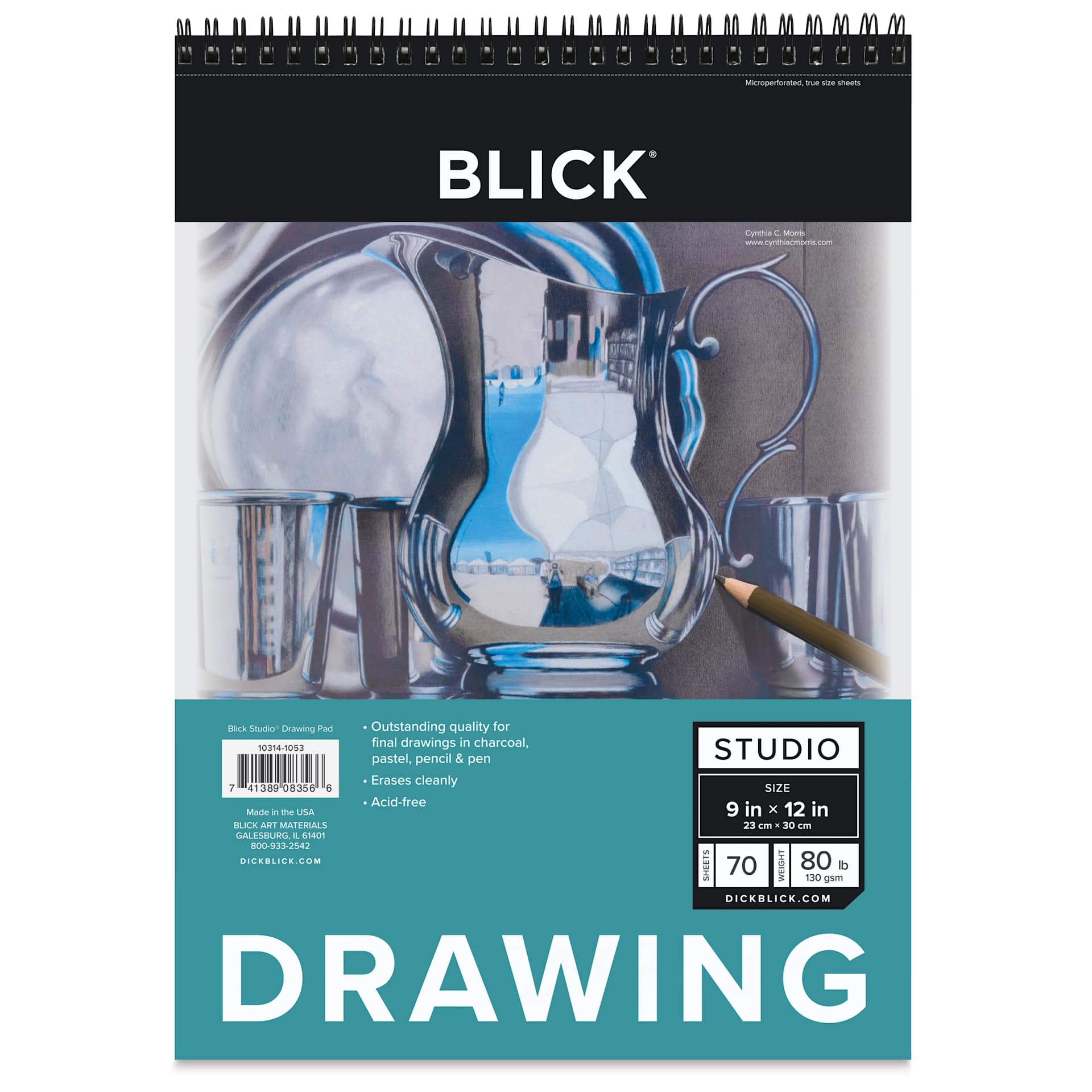 Blick Studio Drawing Pad - 9" x 12", 70 Sheets, front