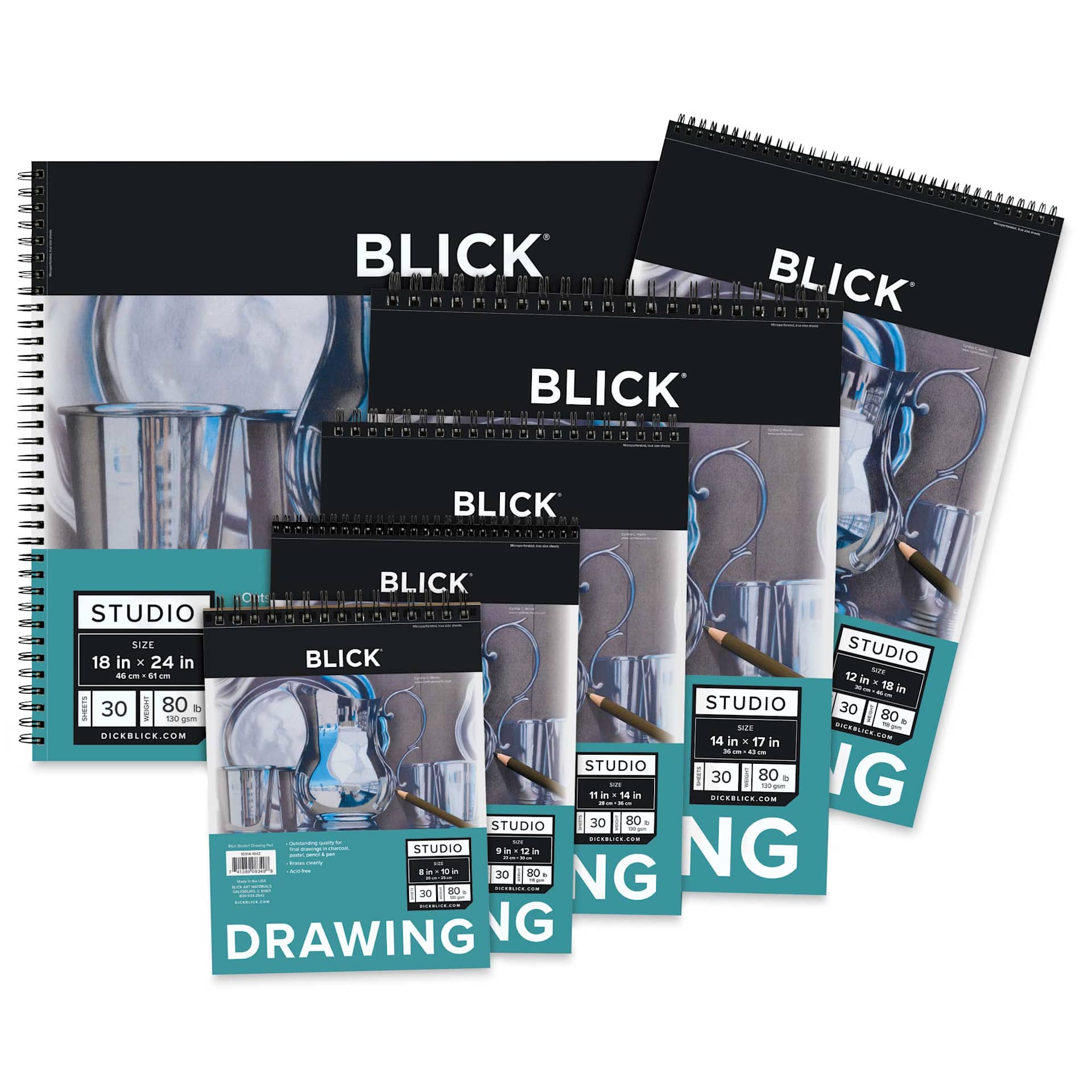 Blick Studio Drawing Pads, 30 sheet pads