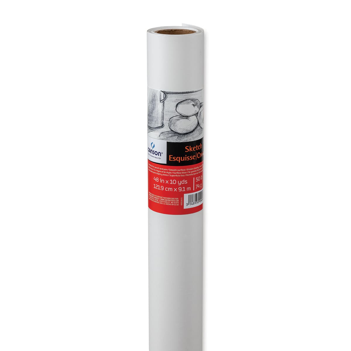 Canson Foundation Sketch Roll - 48" x 10 yds