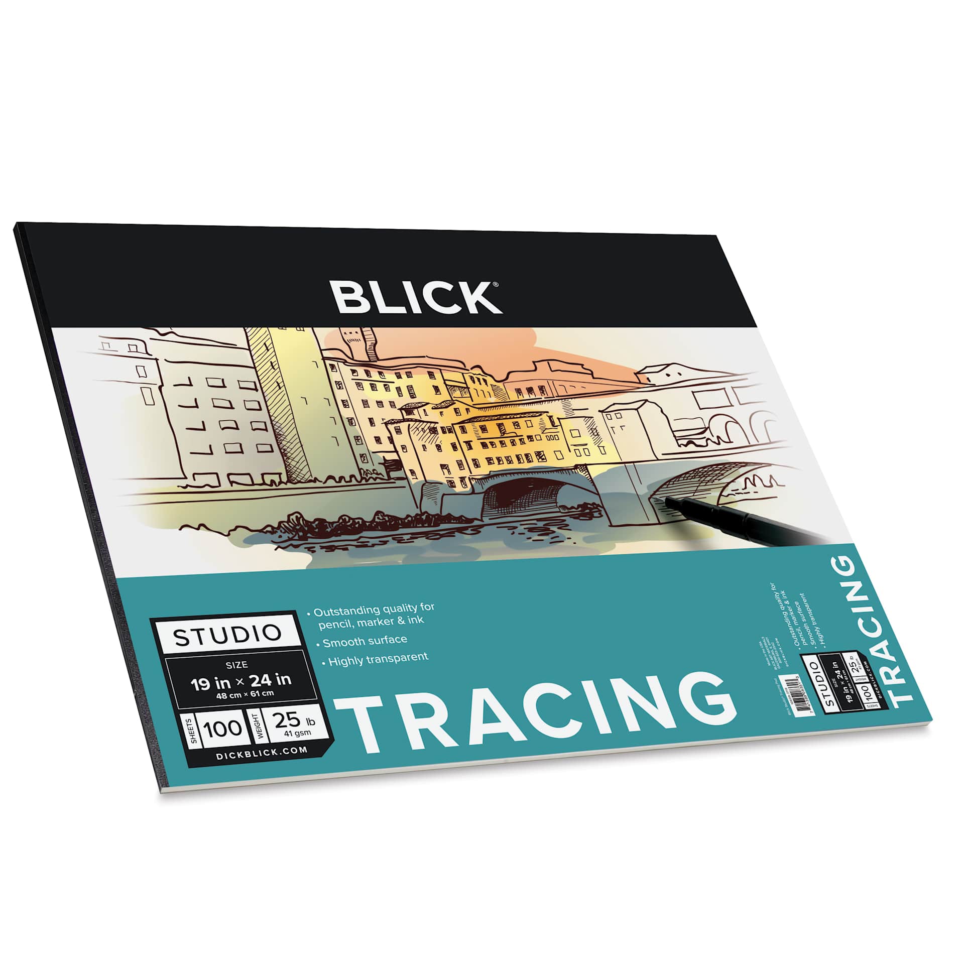 Blick Studio Tracing Paper Pad - 19" x 24", 100 Sheets