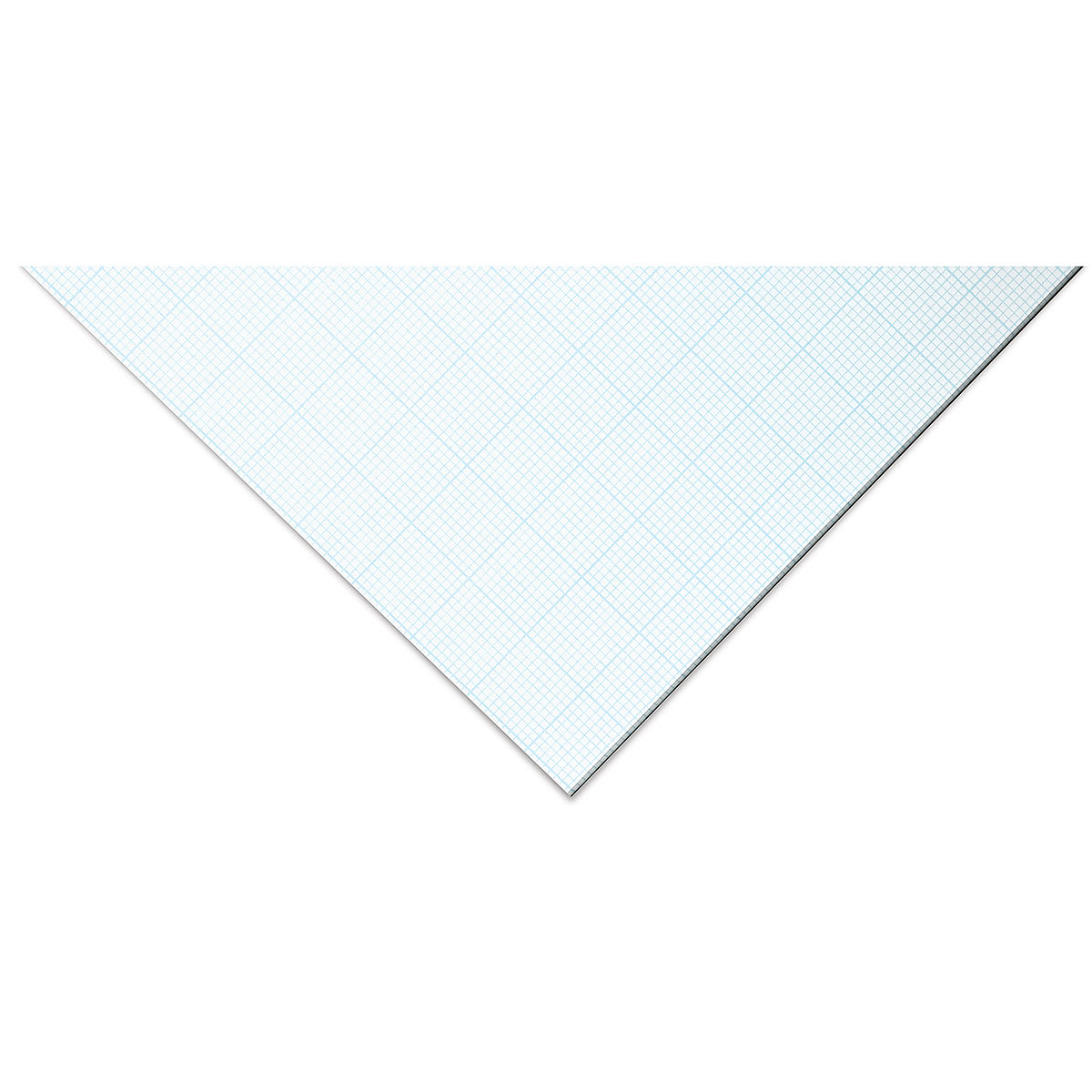 Bienfang Gridded Paper Pad - 11" x 17", close-up of a 10 x 10 Grid sheet