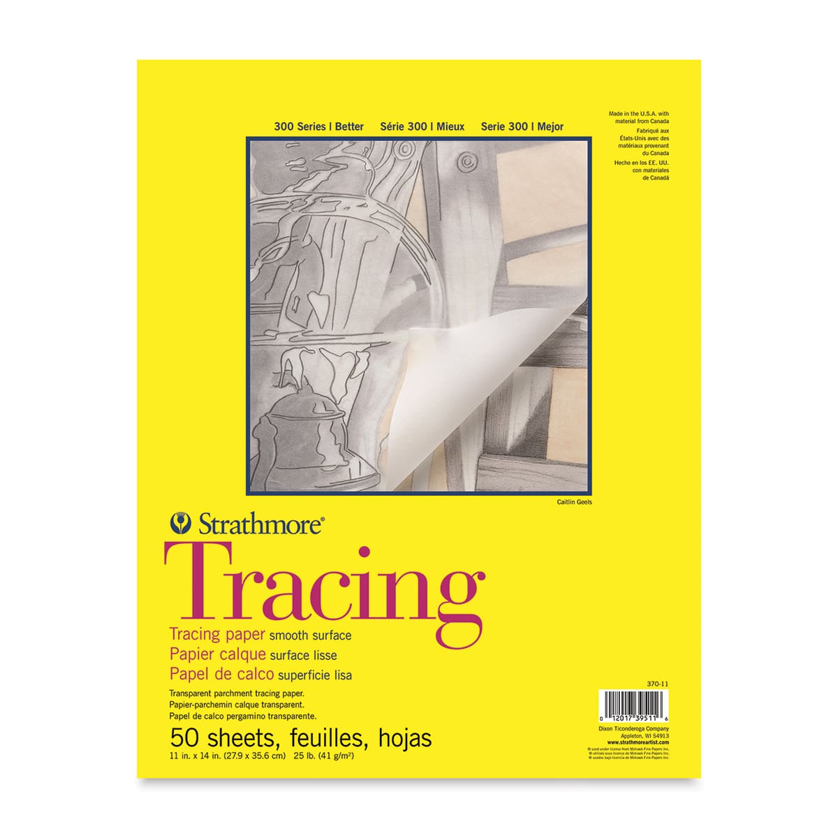 Strathmore 300 Series Tracing Paper - 11" x 14", 50 Sheets