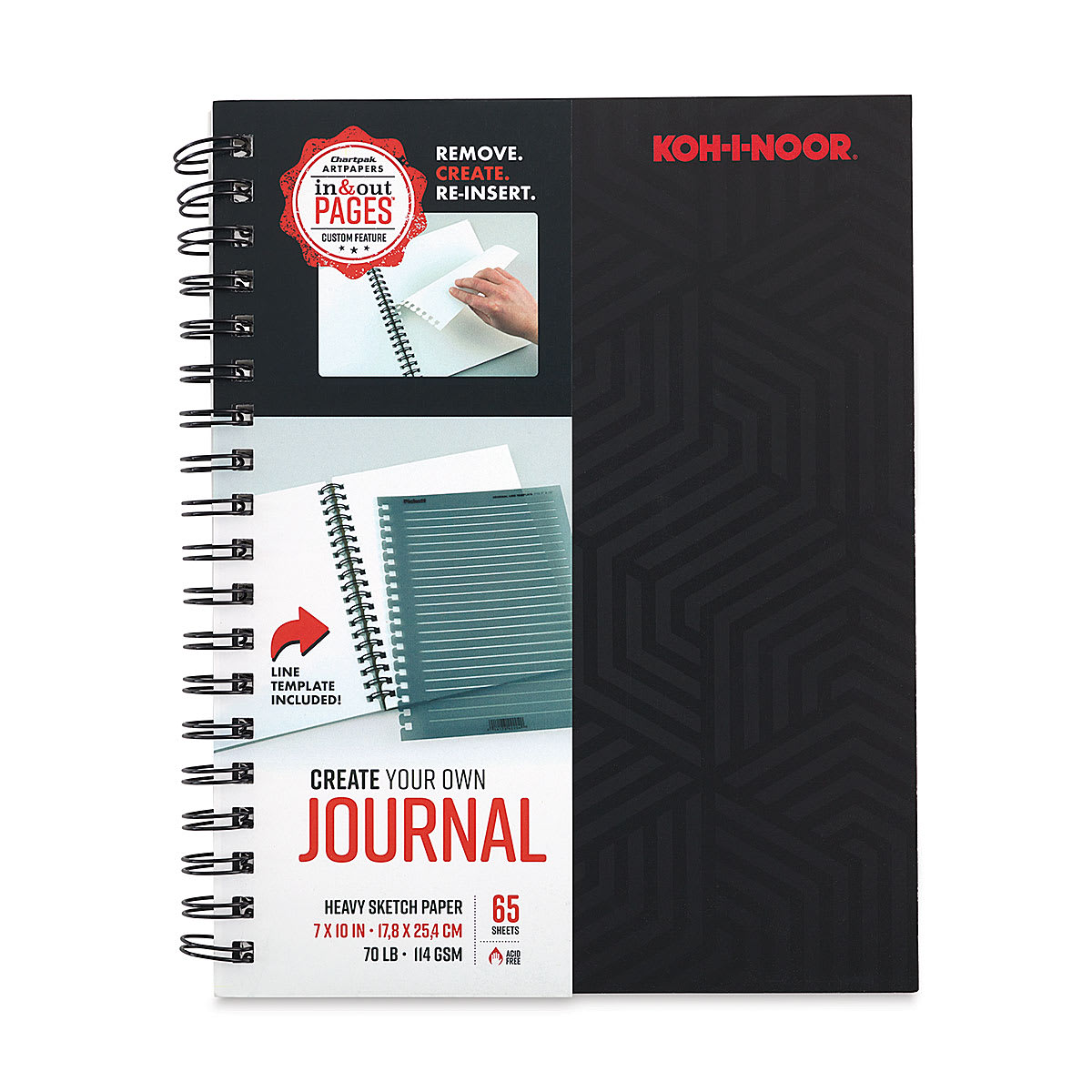 Koh-I-Noor Create Your Own Journal - Front cover of Journal