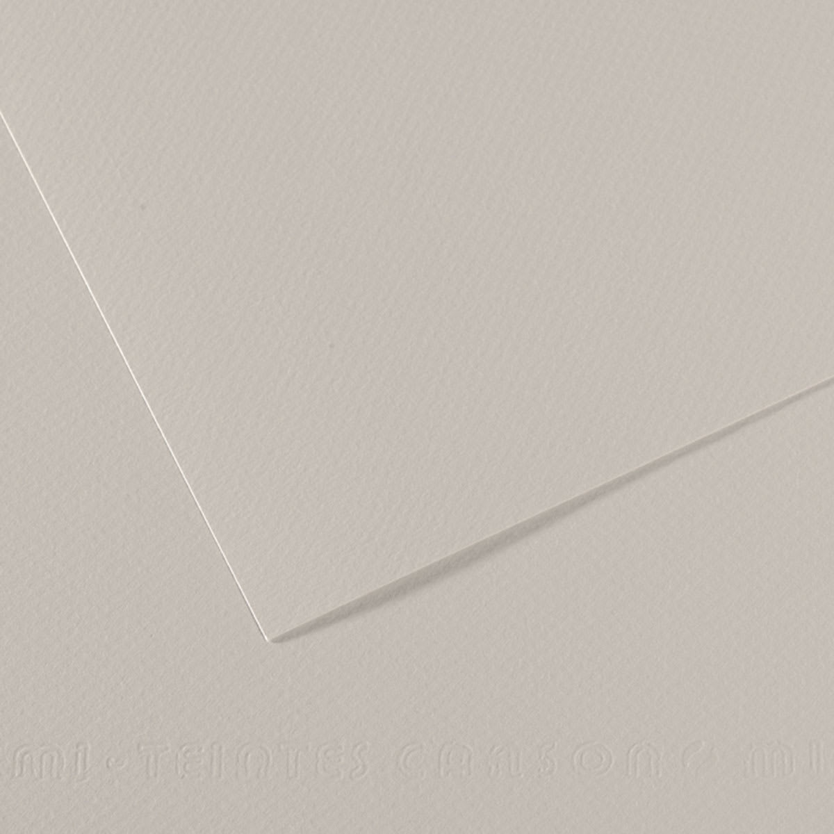 Canson Mi-Teintes Drawing Papers - 8-1/2" x 11", Pearl Gray, 25 Sheets