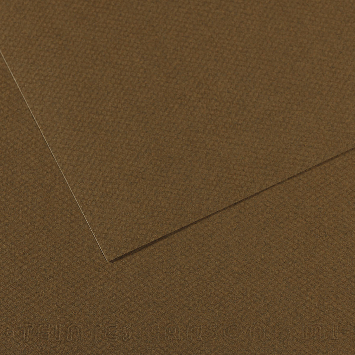 Canson Mi-Teintes Drawing Paper - 19" x 25", Tobacco, Single Sheet