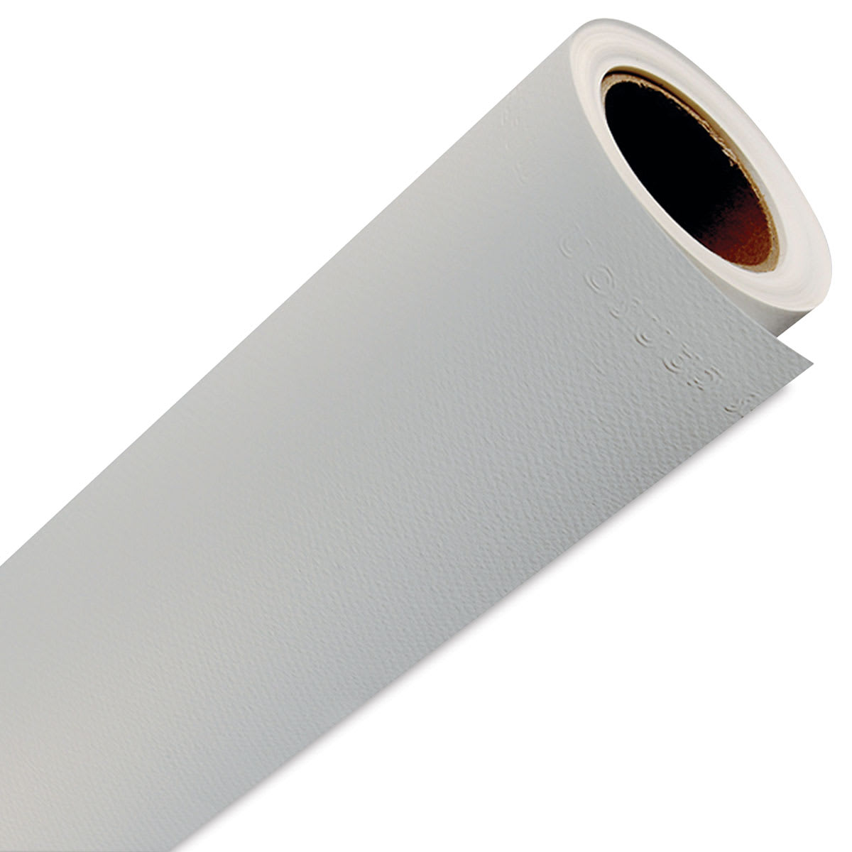 Canson Mi-Teintes Drawing Paper Rolls - Closeup of one end of White roll